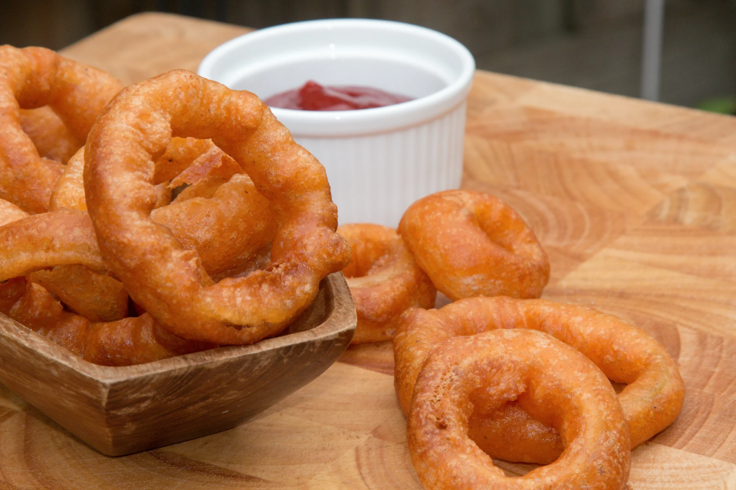 Hot and Tasty Onion Rings