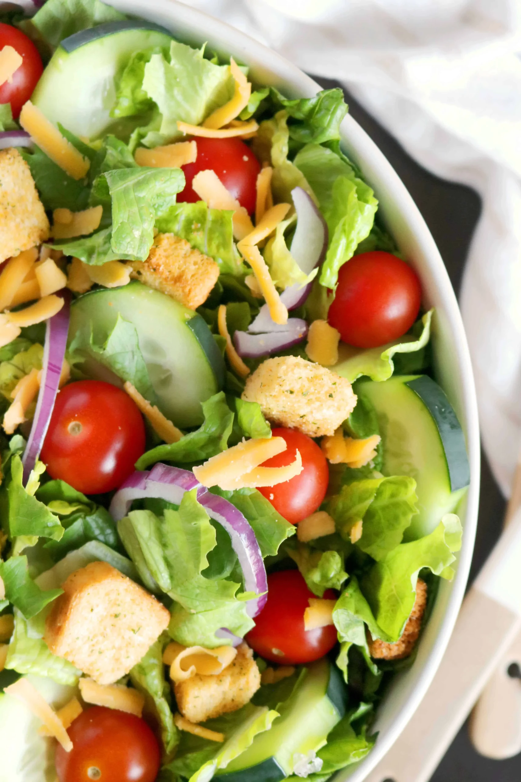 House Salad with Creamy Ranch Dressing