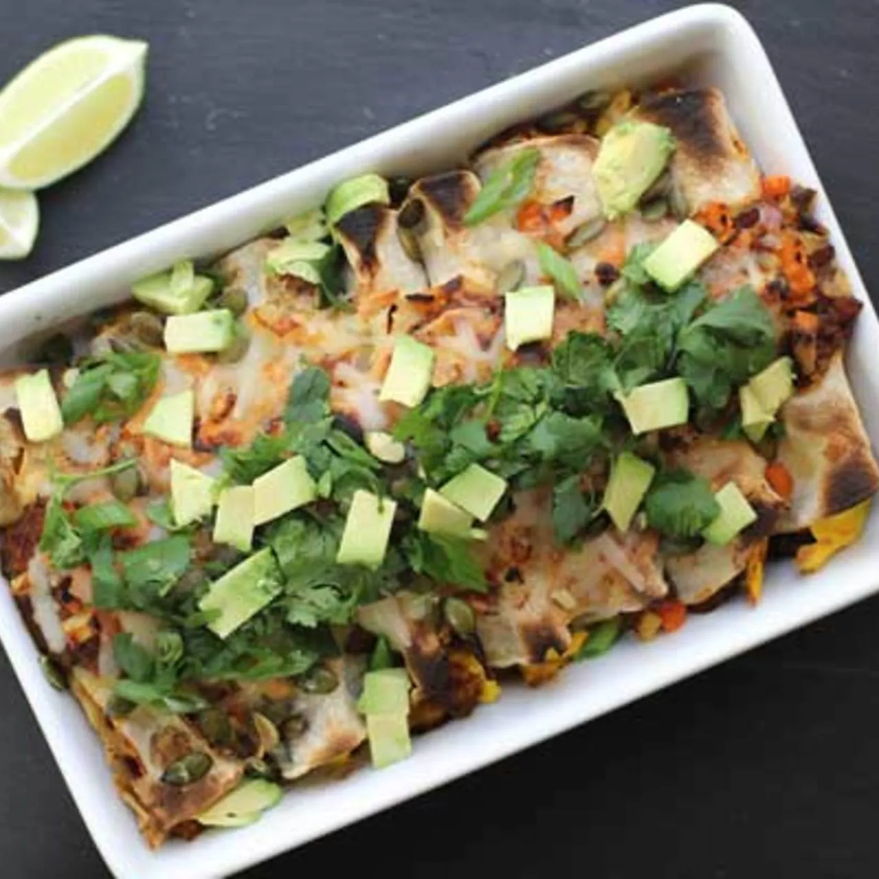 Huevos Rancheros Breakfast Enchiladas Gluten Free