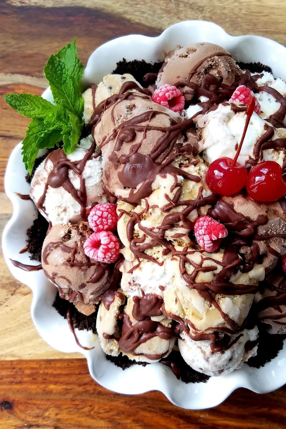 Ice Cream Sundae Moon Pie