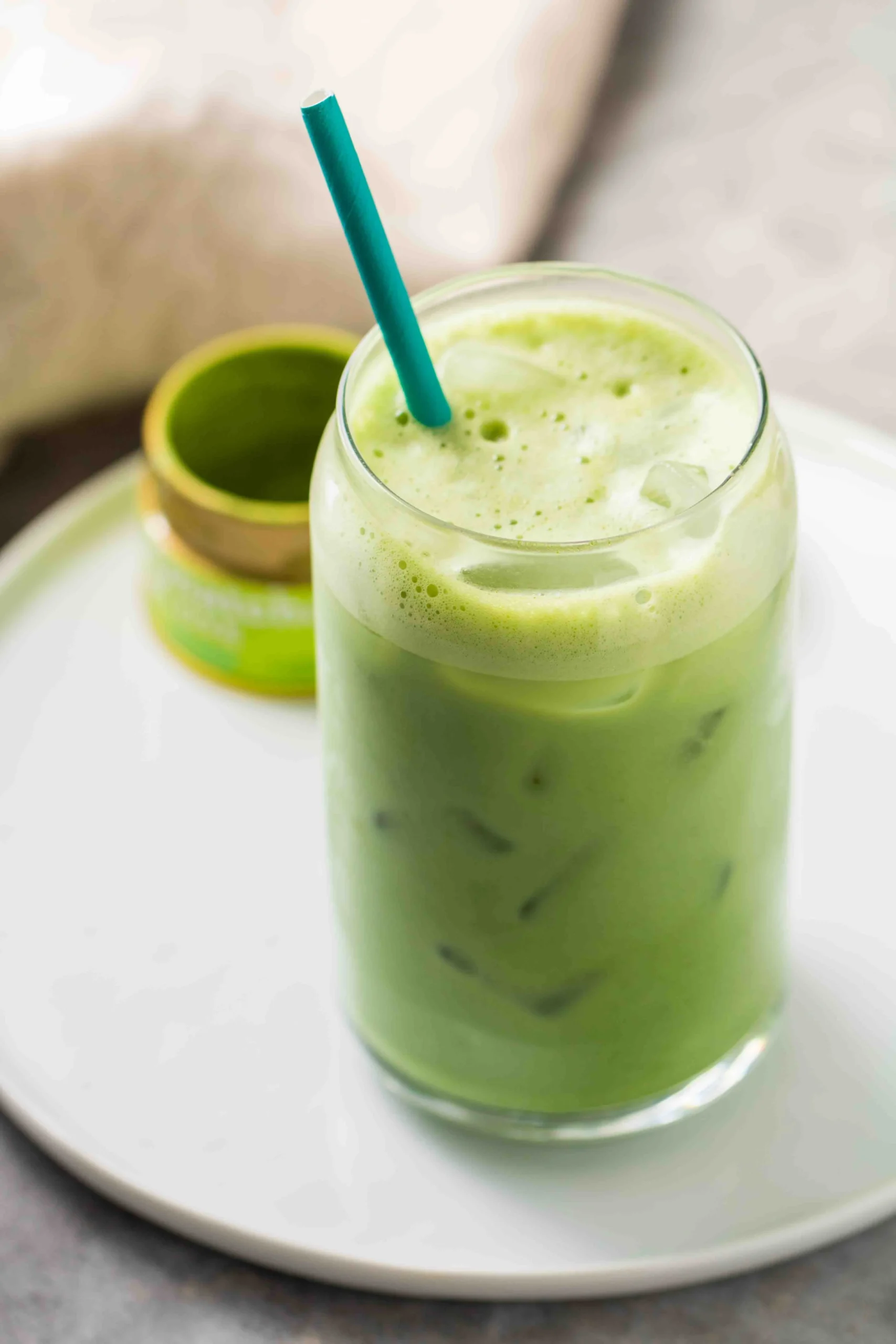 Iced Green Tea Latte (Starbucks Copycat)