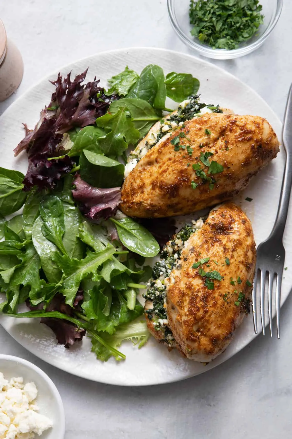 Imis Greek Feta Stuffed Chicken