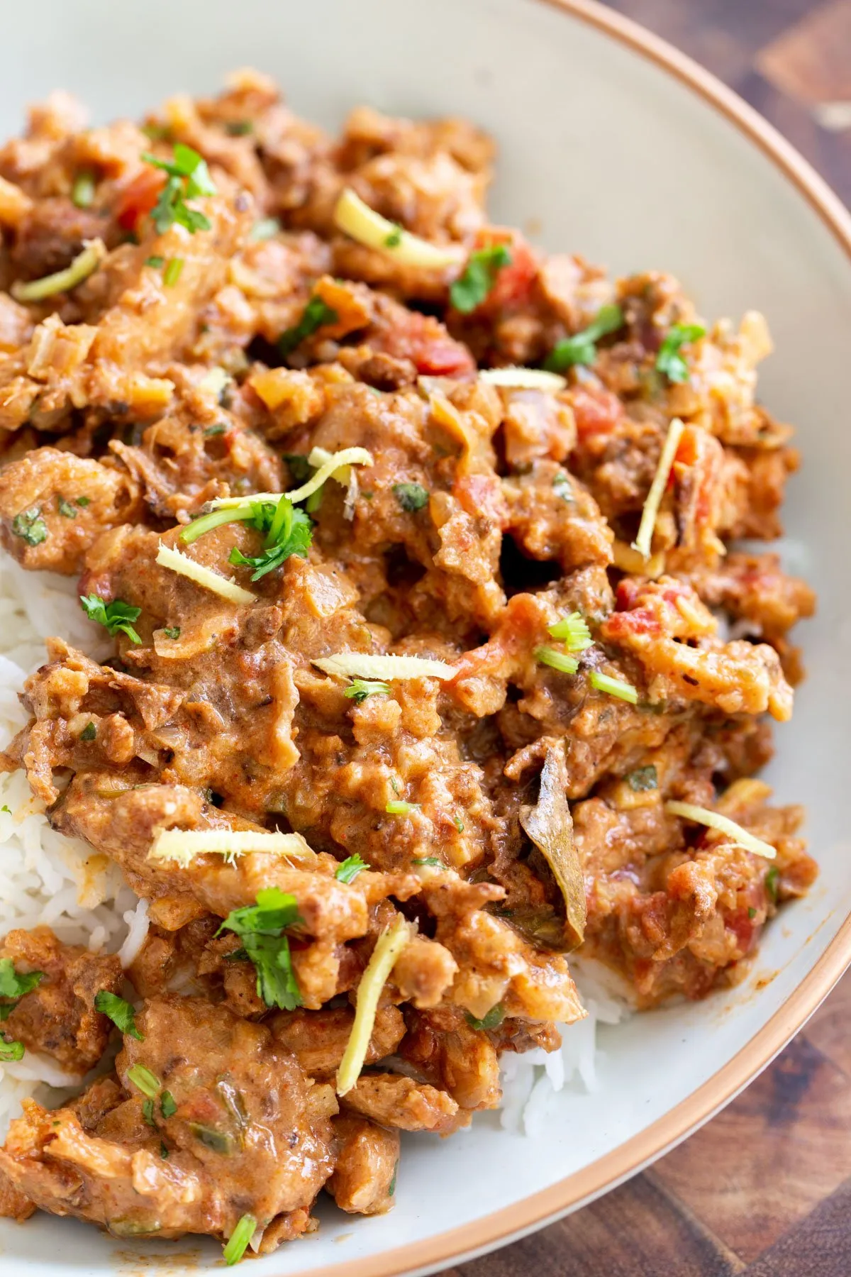 Indian Adraki Chicken Ginger Curry