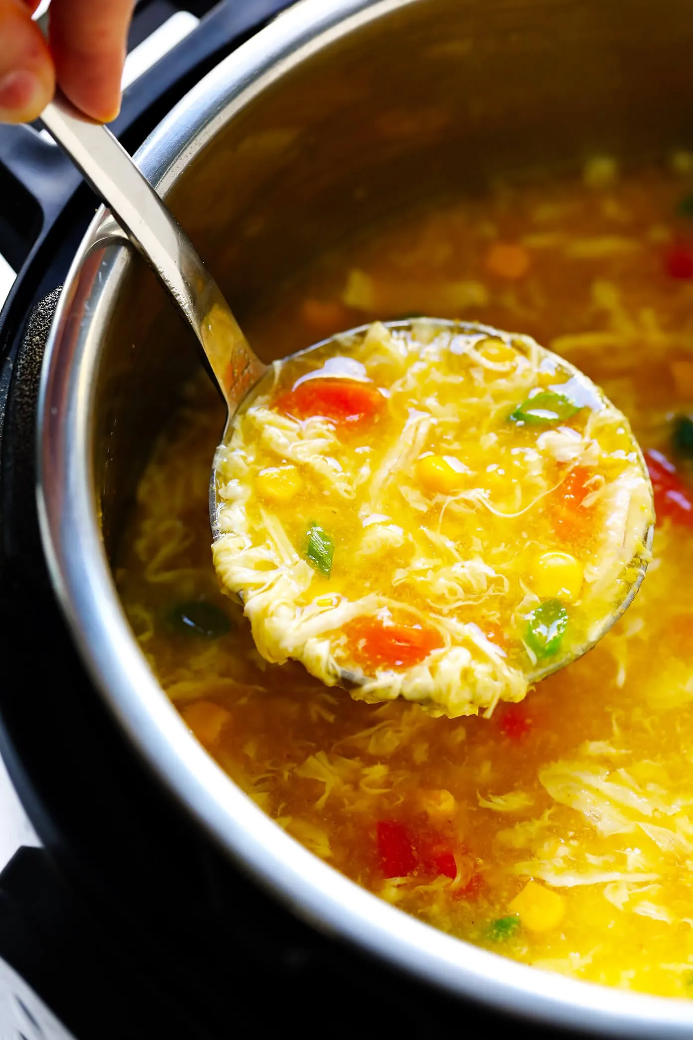 Instant Pot Amish Chicken Corn Soup