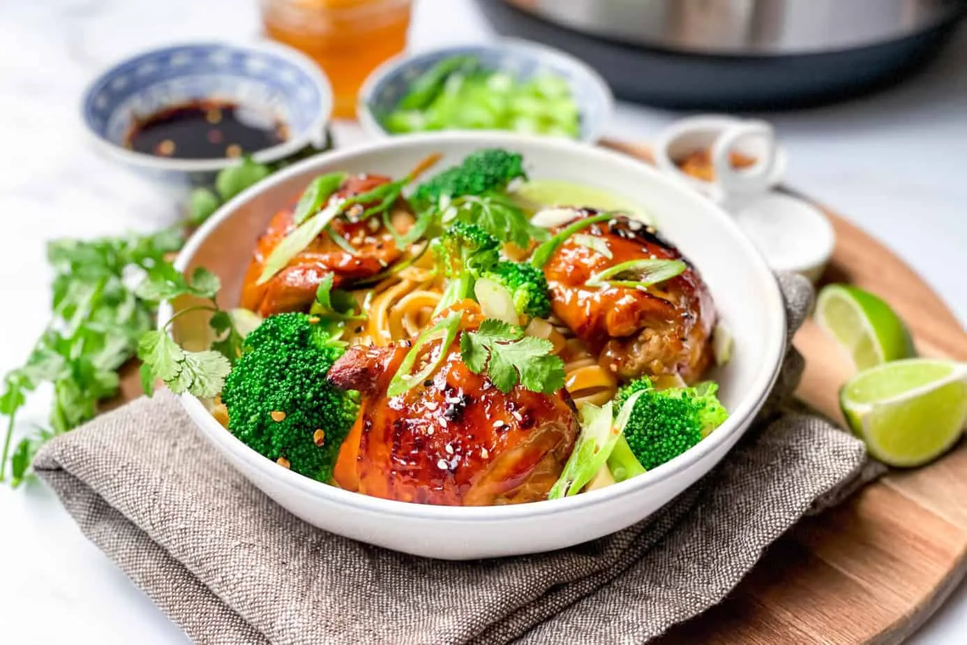 Instant Pot Asian BBQ Chicken Thighs