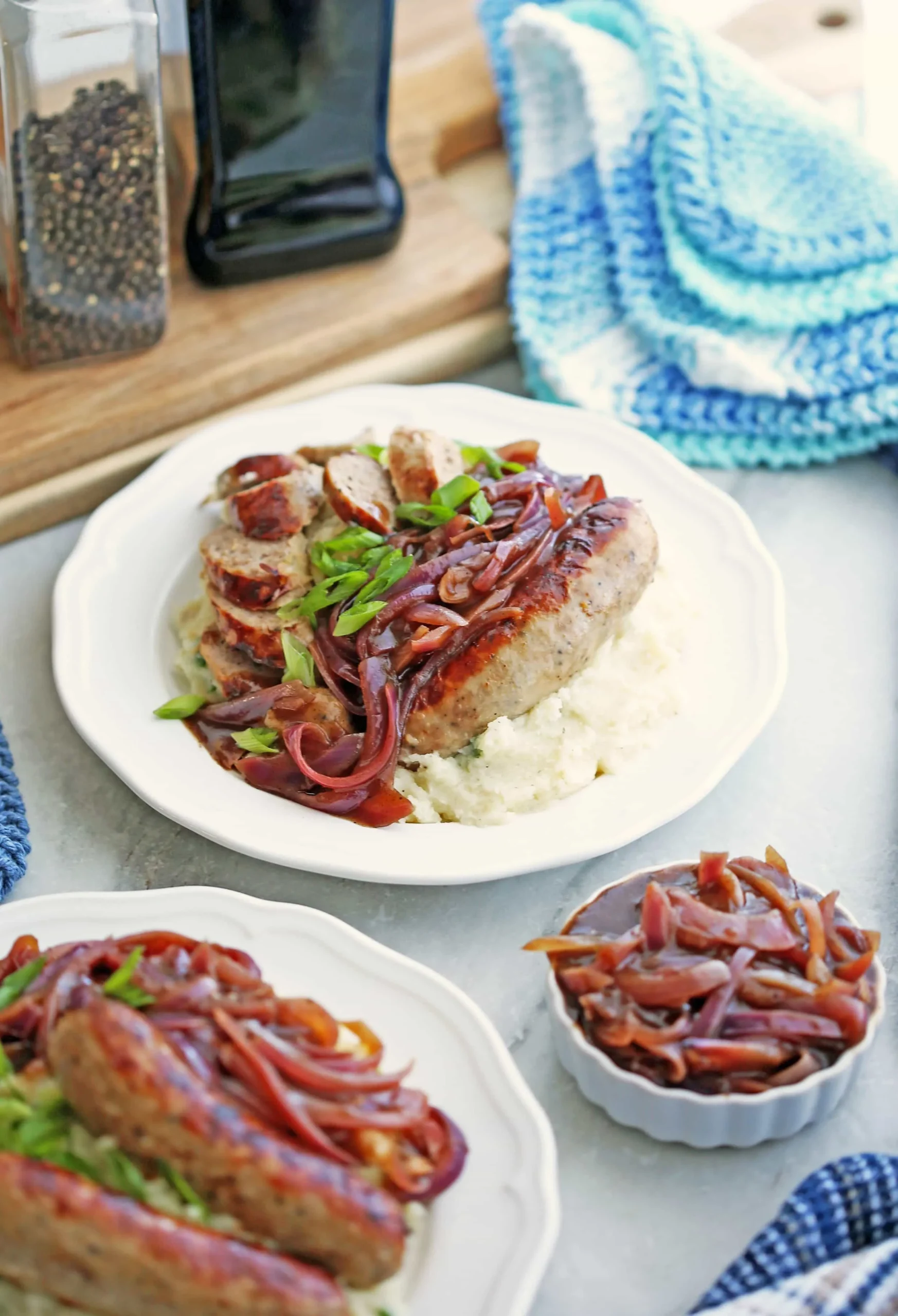 Instant Pot Bangers and Mash