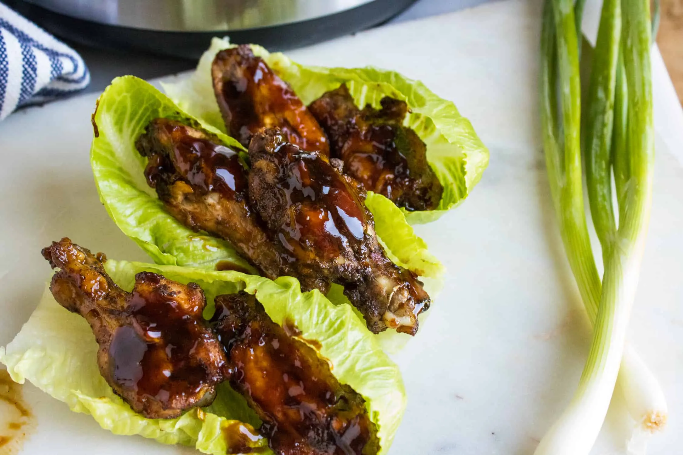 Instant Pot Chicken Wings Sticky Cola Sauce