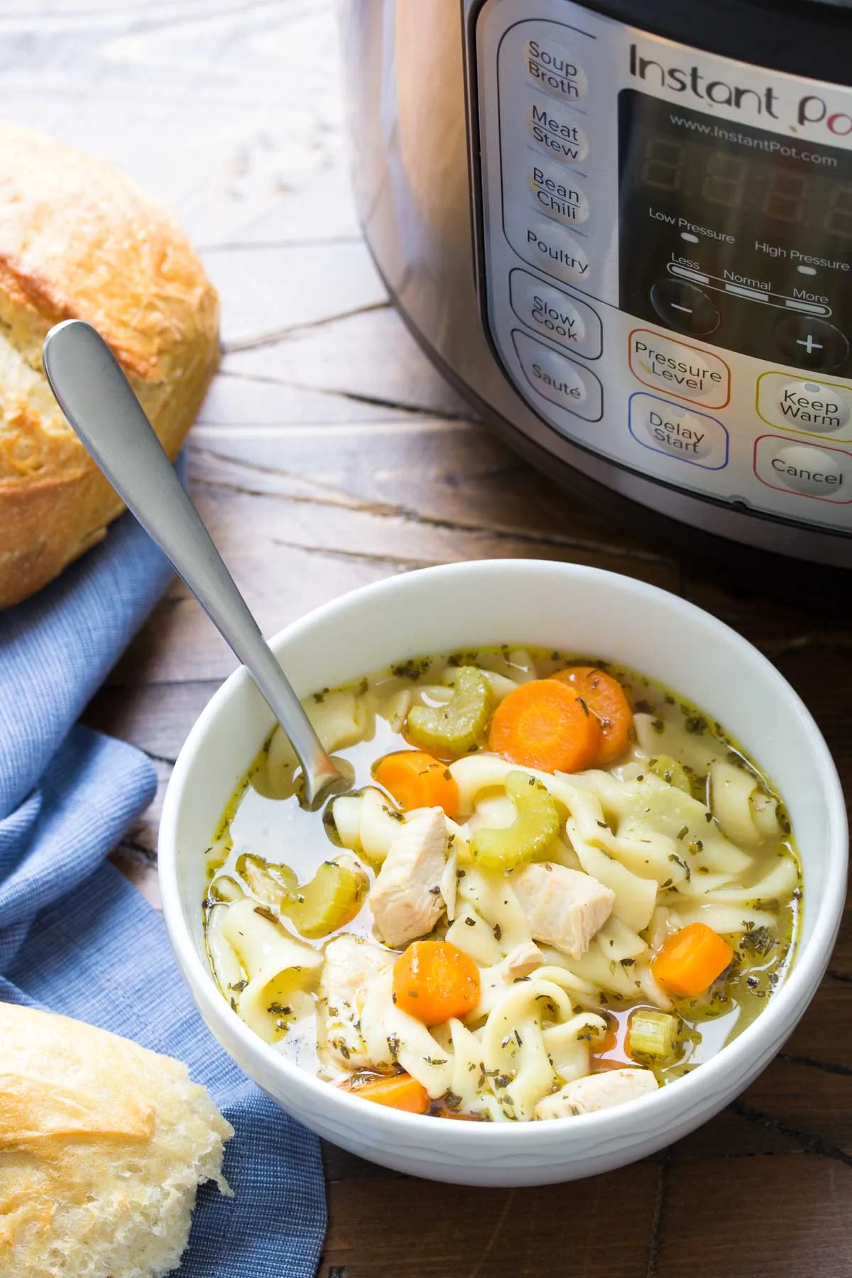 Instant Pot Classic Chicken Noodle Soup