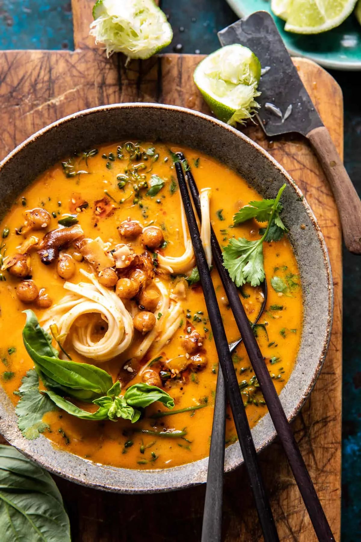 Instant Pot Coconut Red Curry Noodle Soup