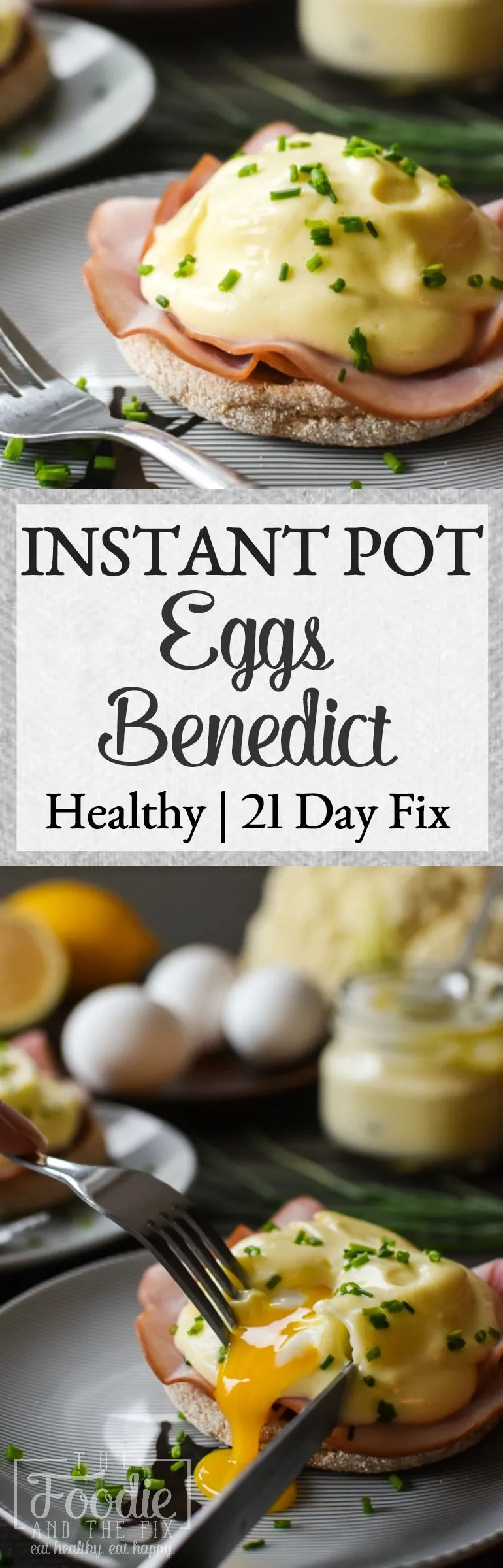 Instant Pot Eggs Benedict