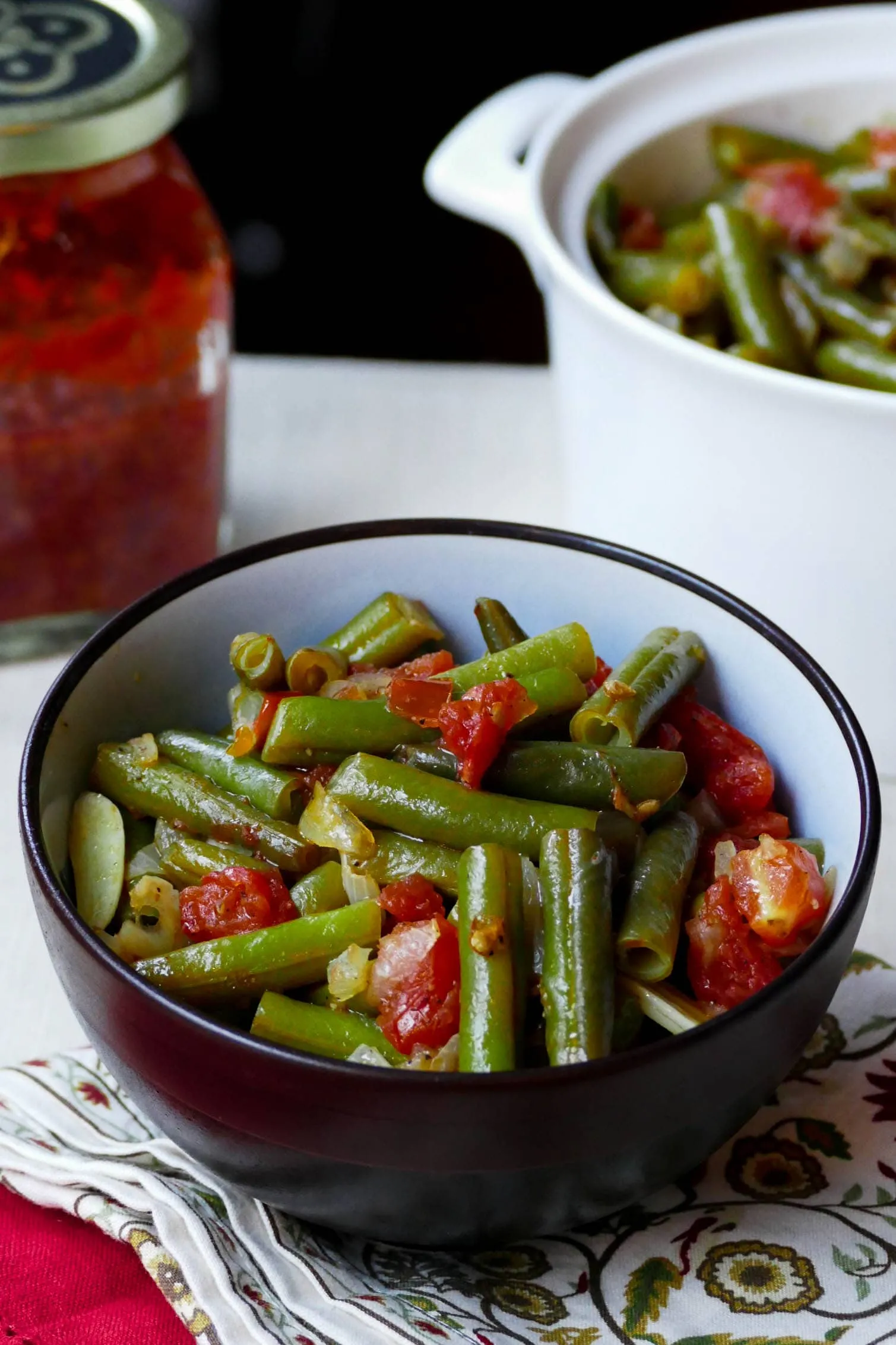 Instant Pot Green Beans Middle Eastern Style