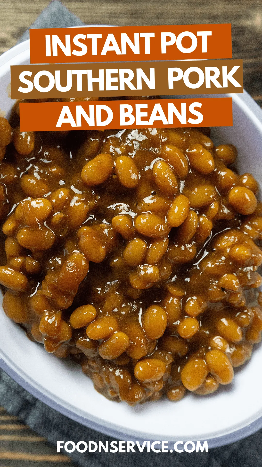 Instant Pot Homemade Pork and Beans
