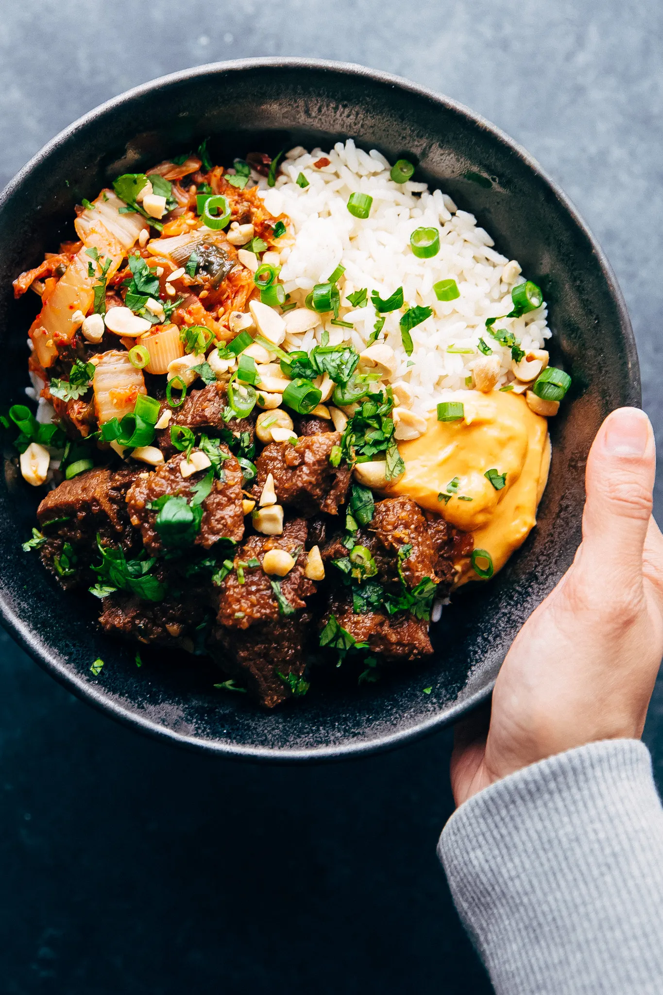 Instant Pot Korean Ground Beef Bowls