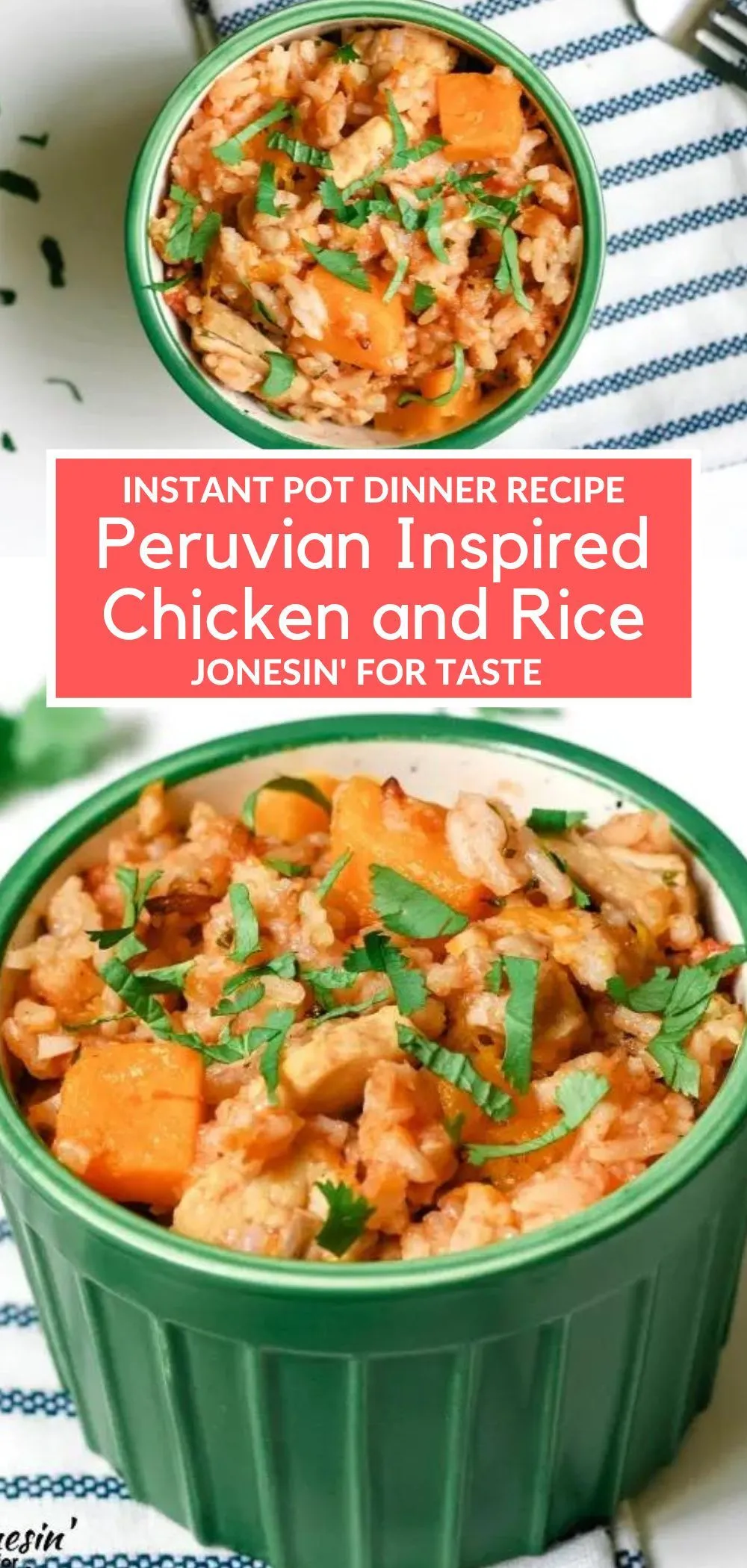 Instant Pot Peruvian Chicken Rice