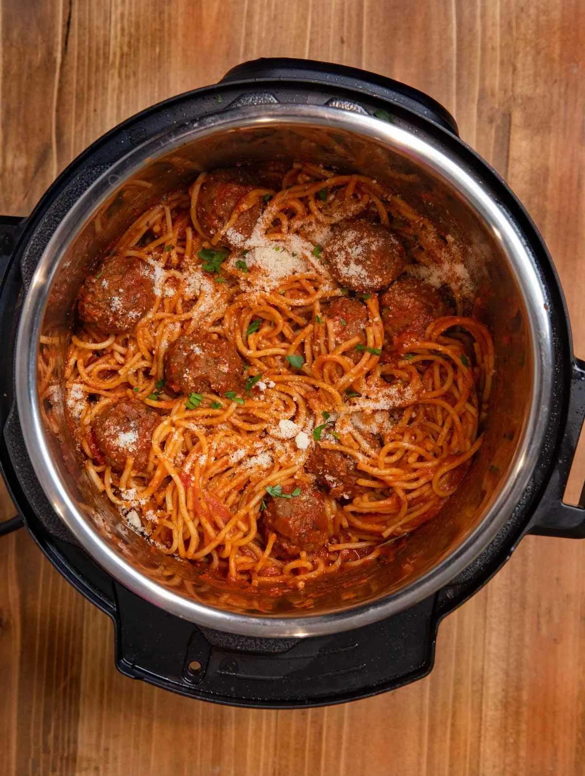 Instant Pot Spaghetti Dinner