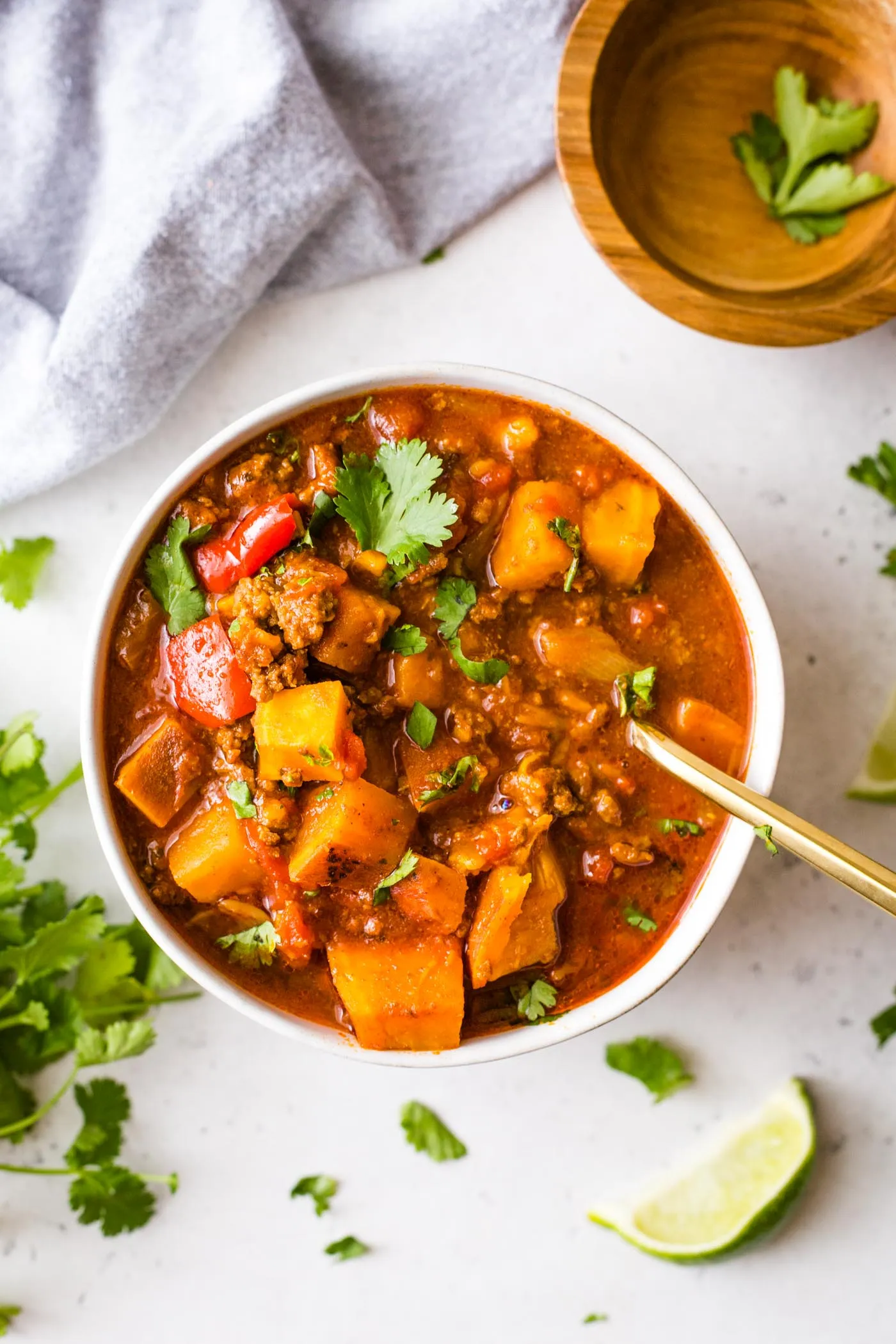 Instant Pot Sweet Potato Chili