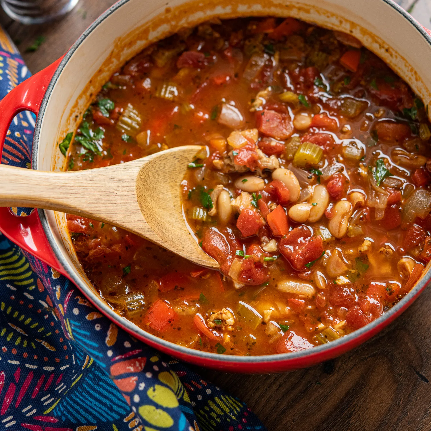 Instant Pot Tomato White Beans
