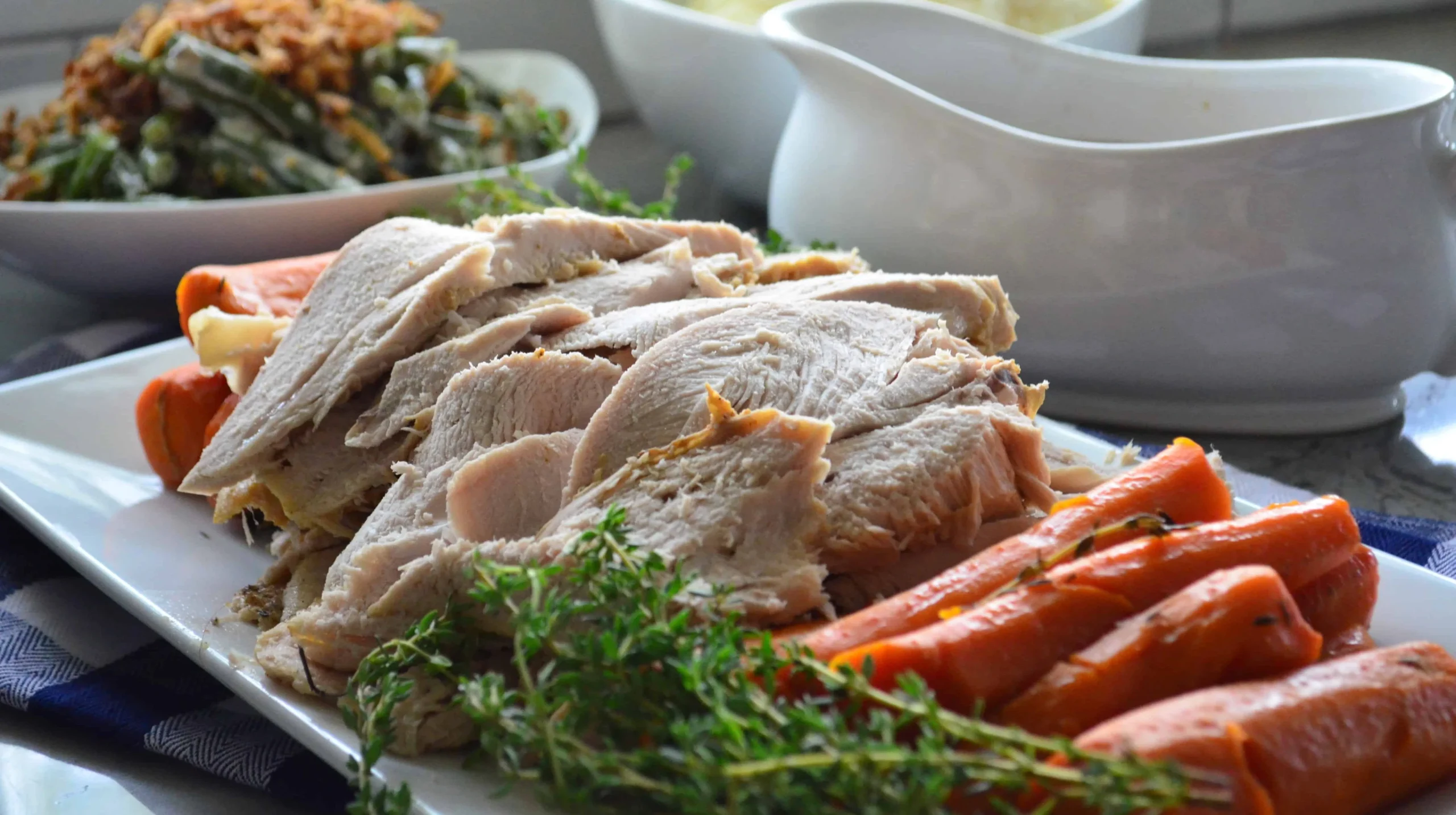 Instant Pot Turkey Breast with Carrots and Homemade Gravy