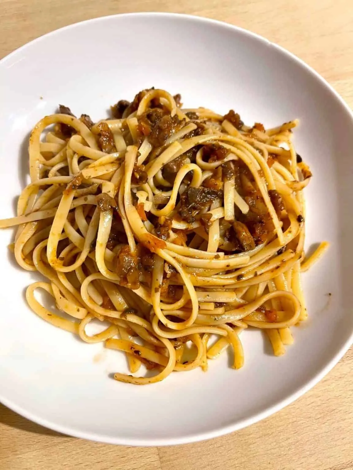 Instant Pot Vegetarian Mushroom Bolognese