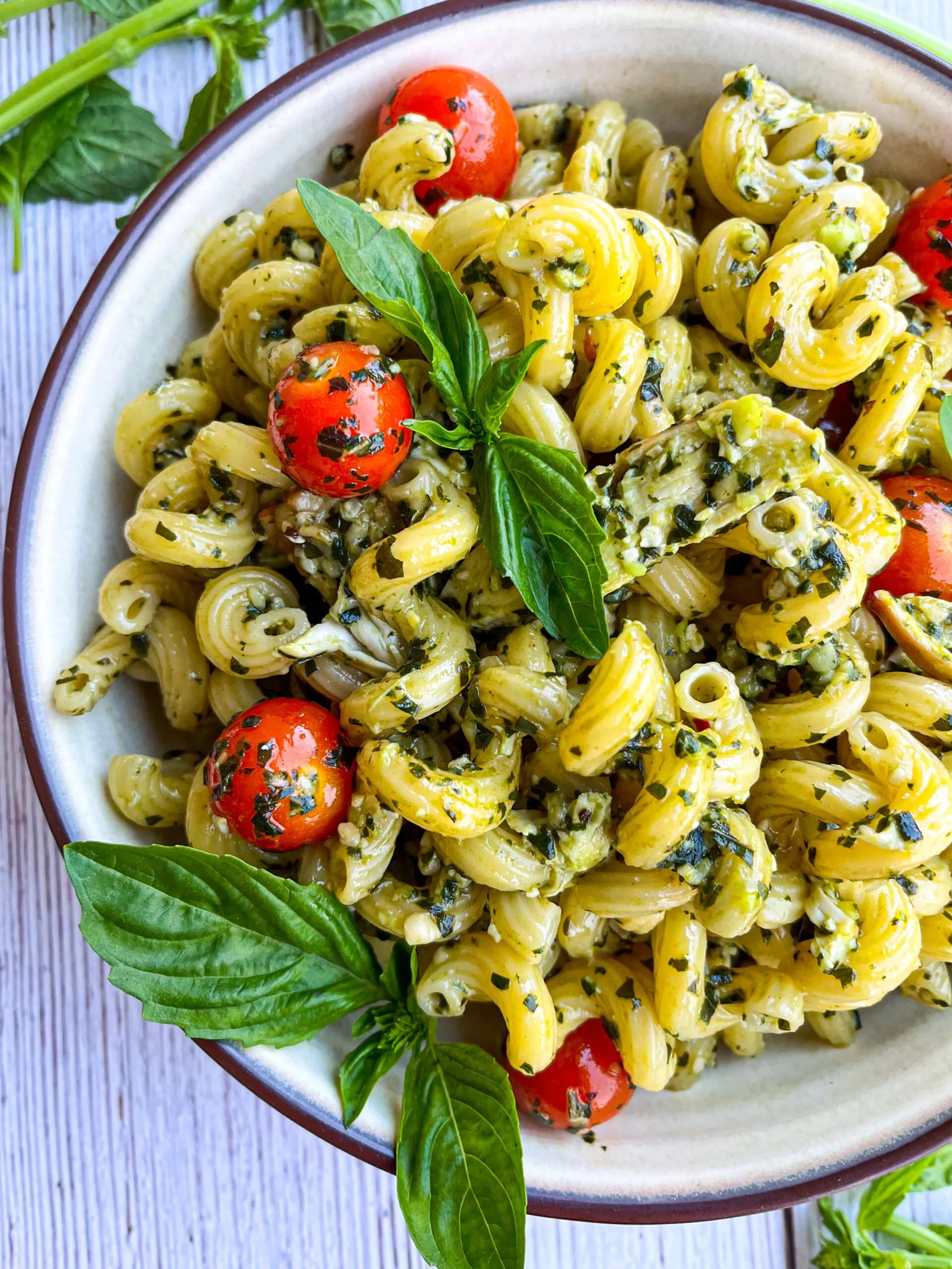 Italian Chicken Pesto Pasta