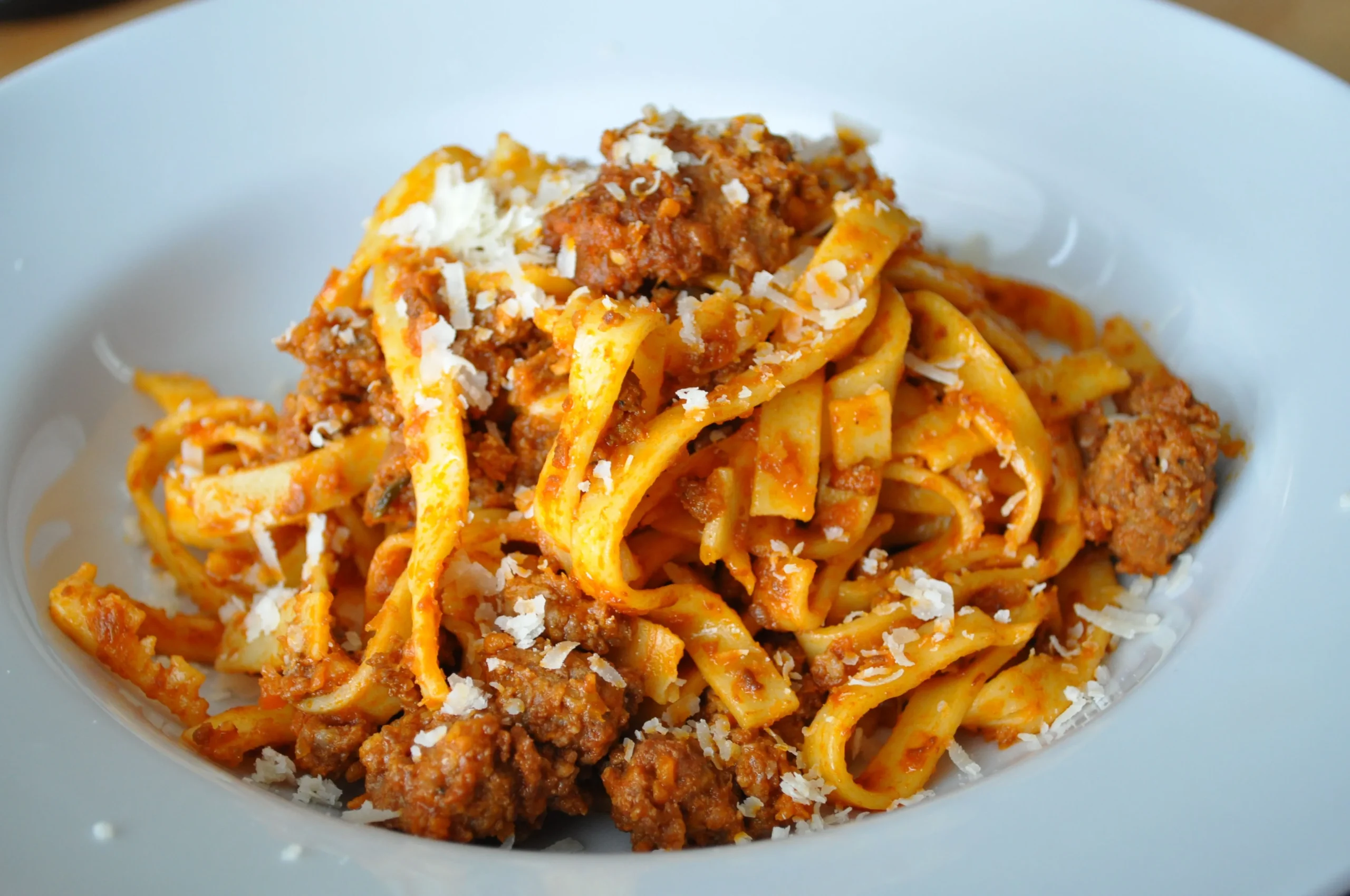 Italian Sausage and Pasta Bolognese