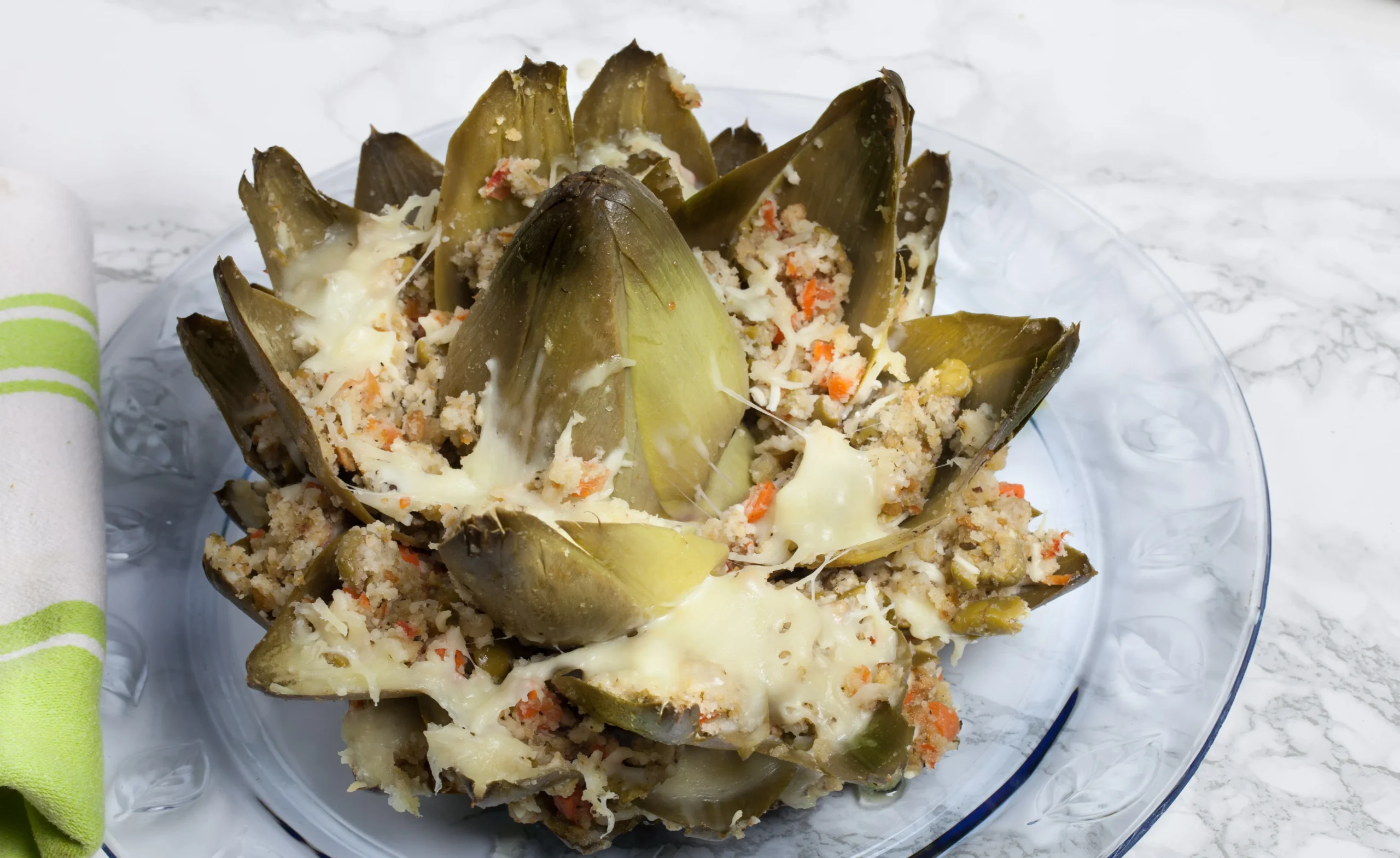 Italian Stuffed Artichoke Soup