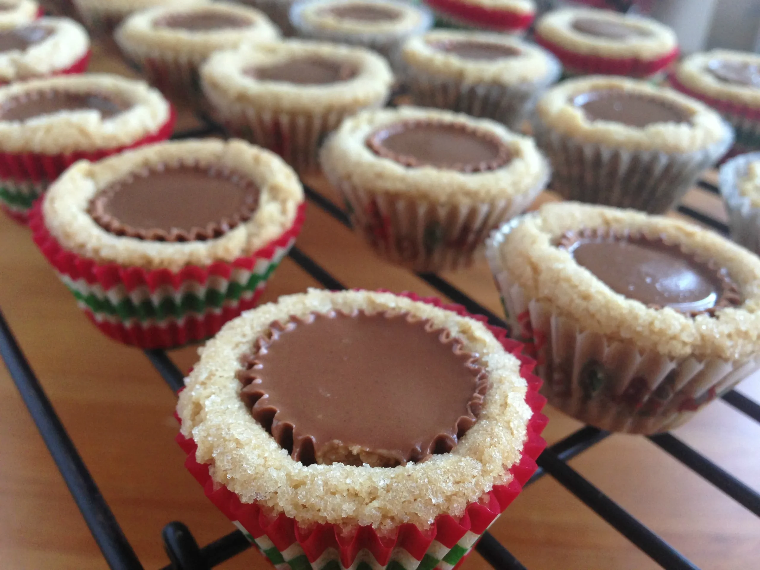 Itty Bitty Teeny Weeny Peanut Butter Cup Blossoms