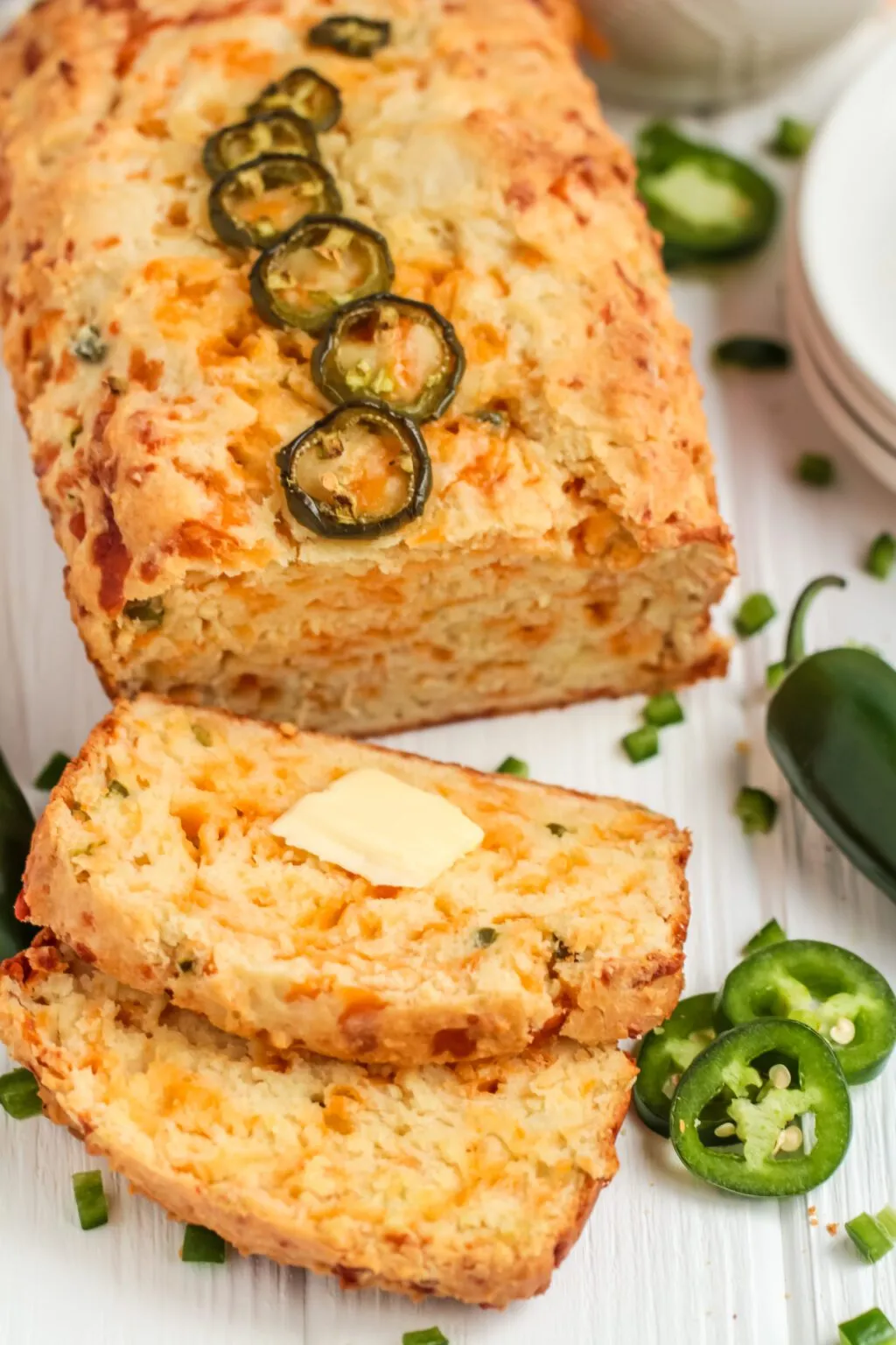 Jalapeno Cheese and Sour Cream Bread