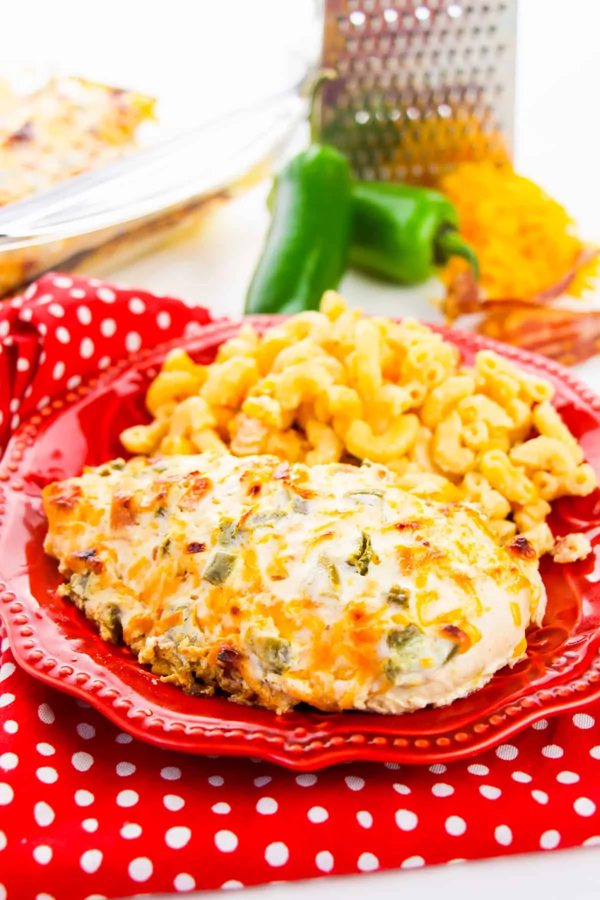 Jalapeno Popper Chicken Macaroni Cheese
