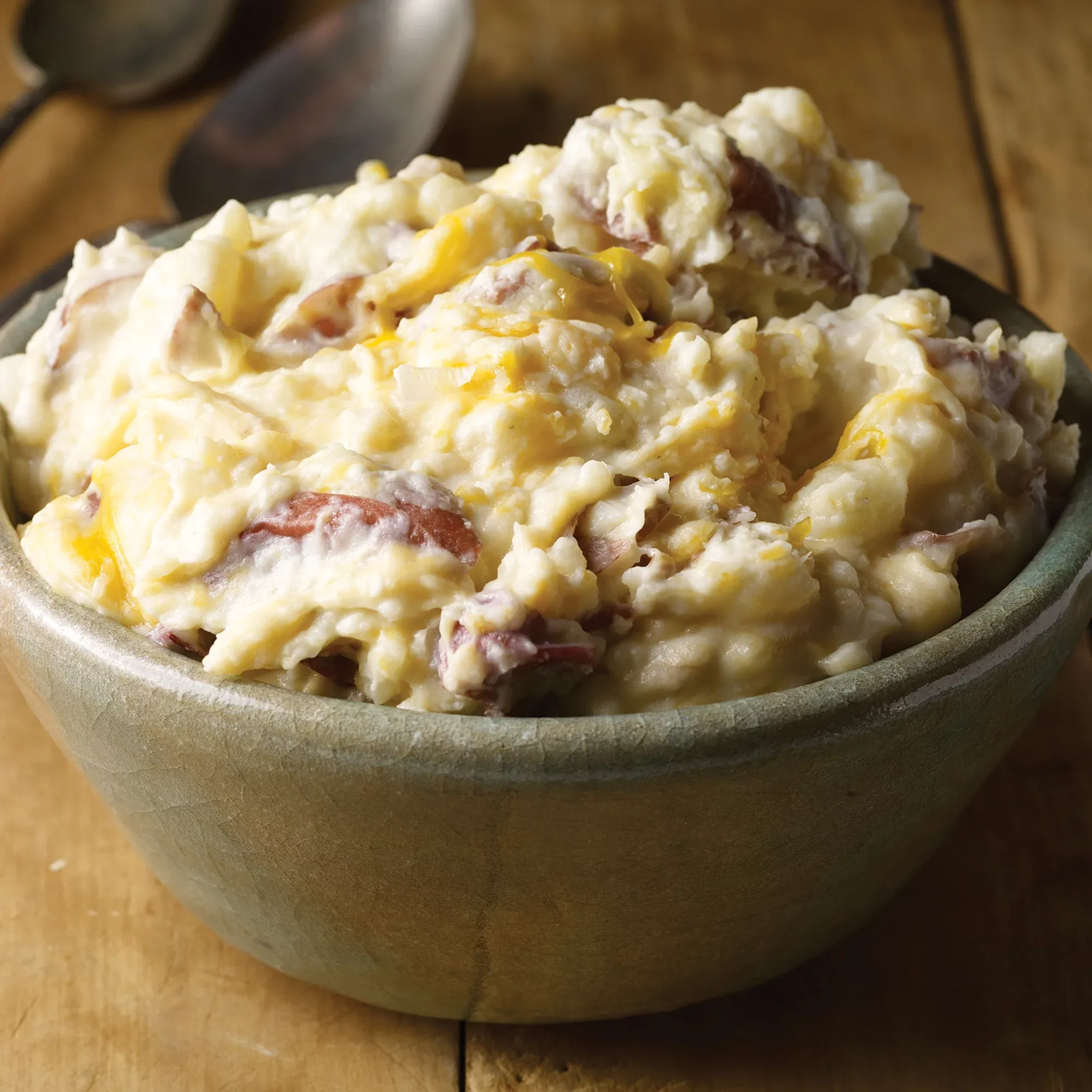 Jalapeño and Cheddar Mashed Potatoes