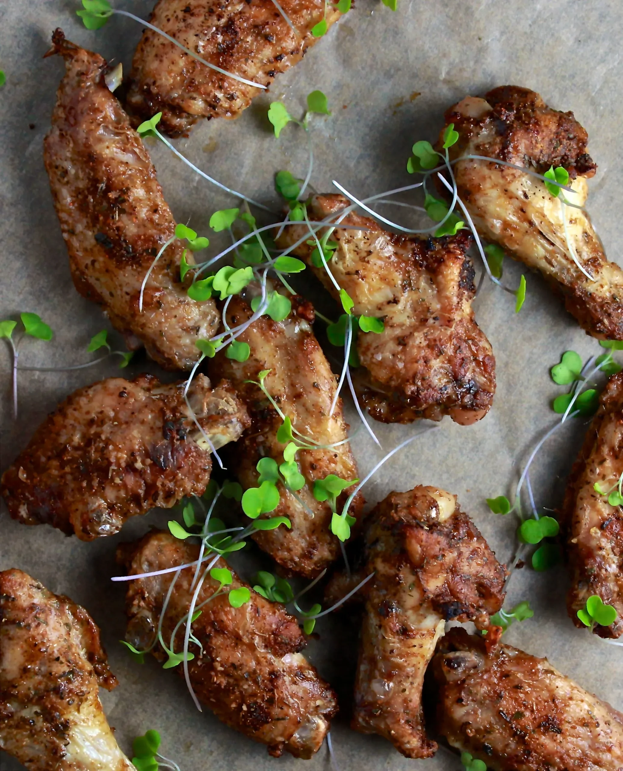 Jamaican Jerk Baked Chicken Wings