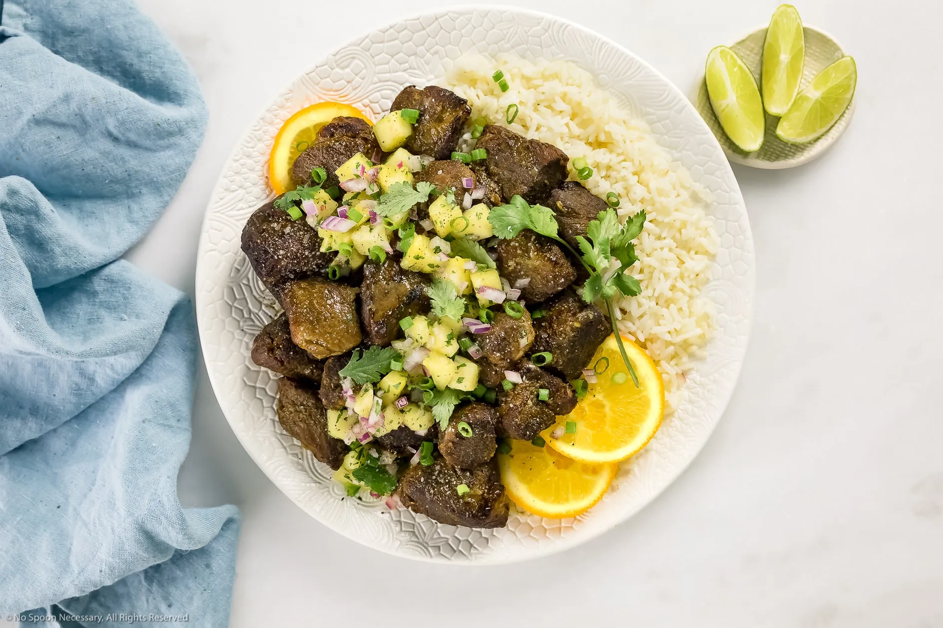 Jamaican Jerk Pork with Pineapple Salsa