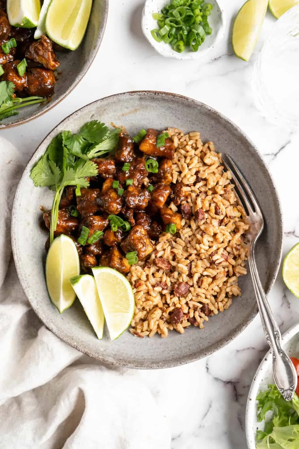 Jamaican Jerk Tofu Bowls