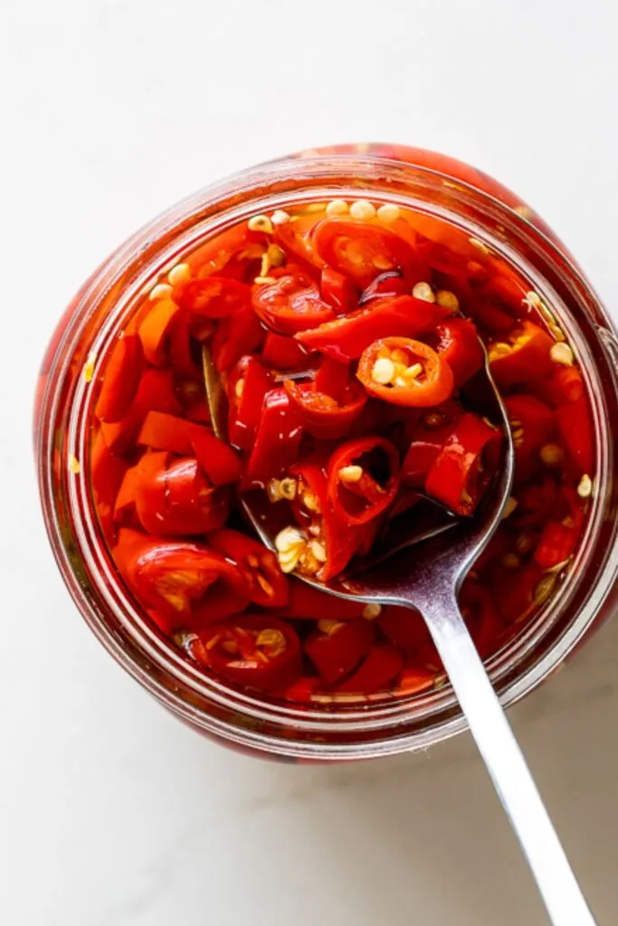 Jamie Oliver's Pickled Chili Peppers