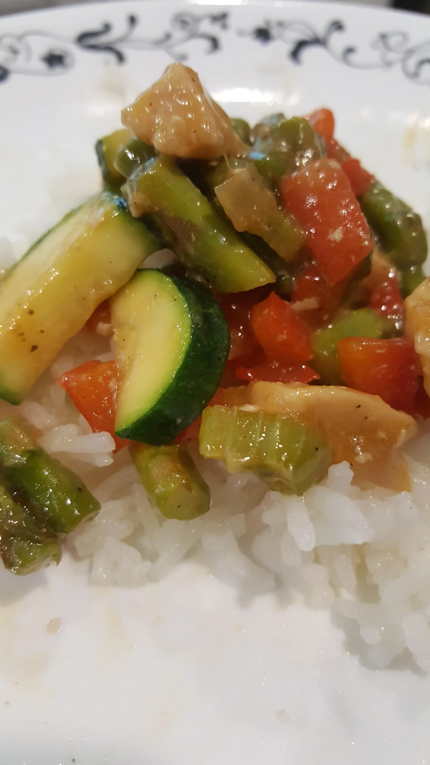 Jasmine Rice with Crispy Shallots and Celery Root