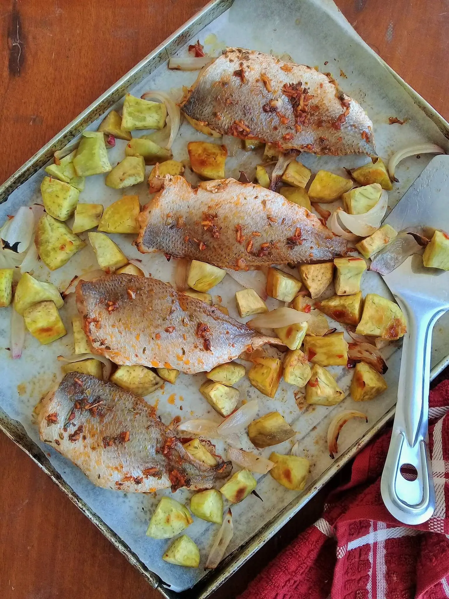 Judy's Oven Baked Fish Fillets