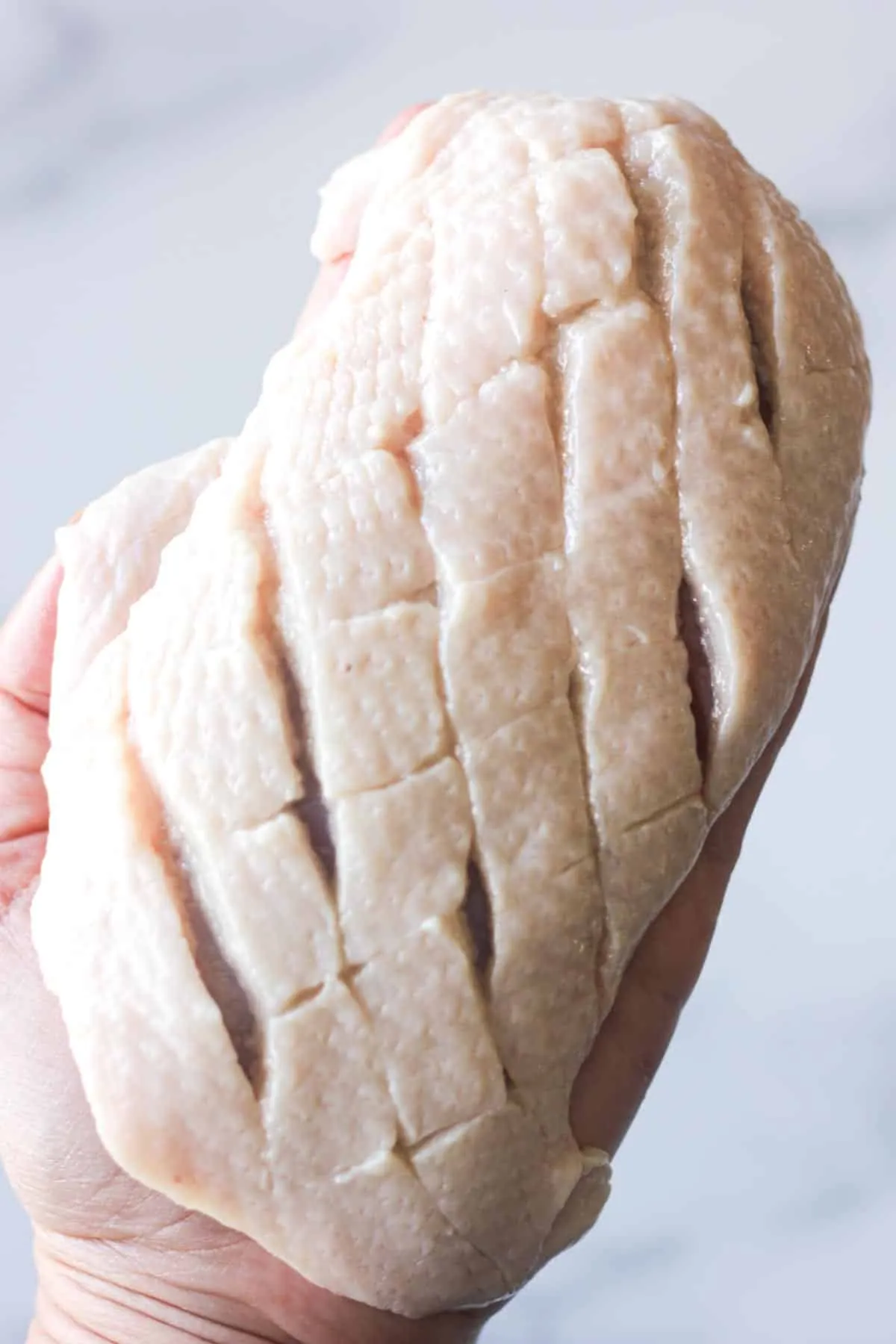Juicy Air Fryer Duck Breast Crispy Skin