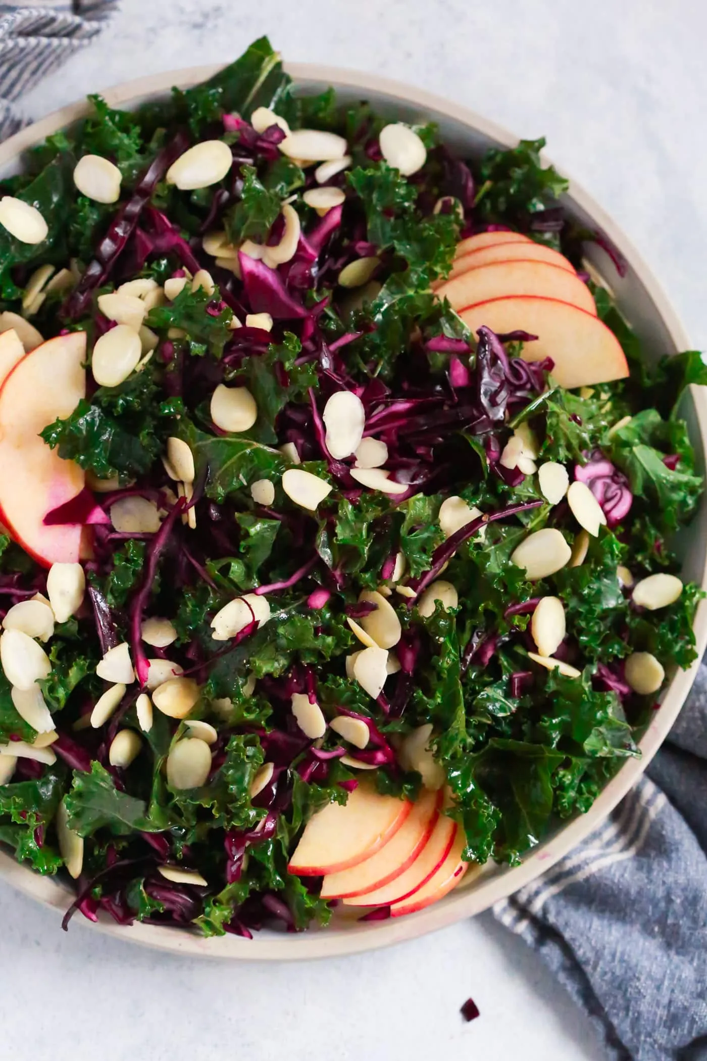 Kale and Cabbage Salad