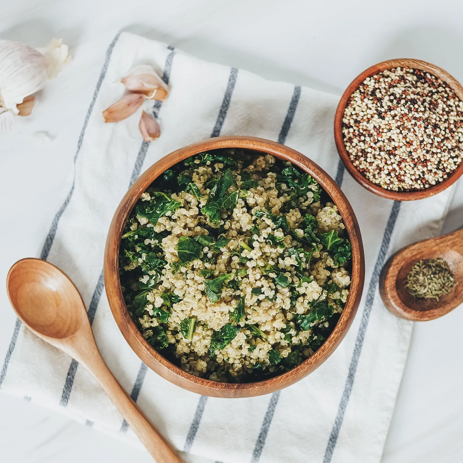 Kale and Quinoa Pilaf