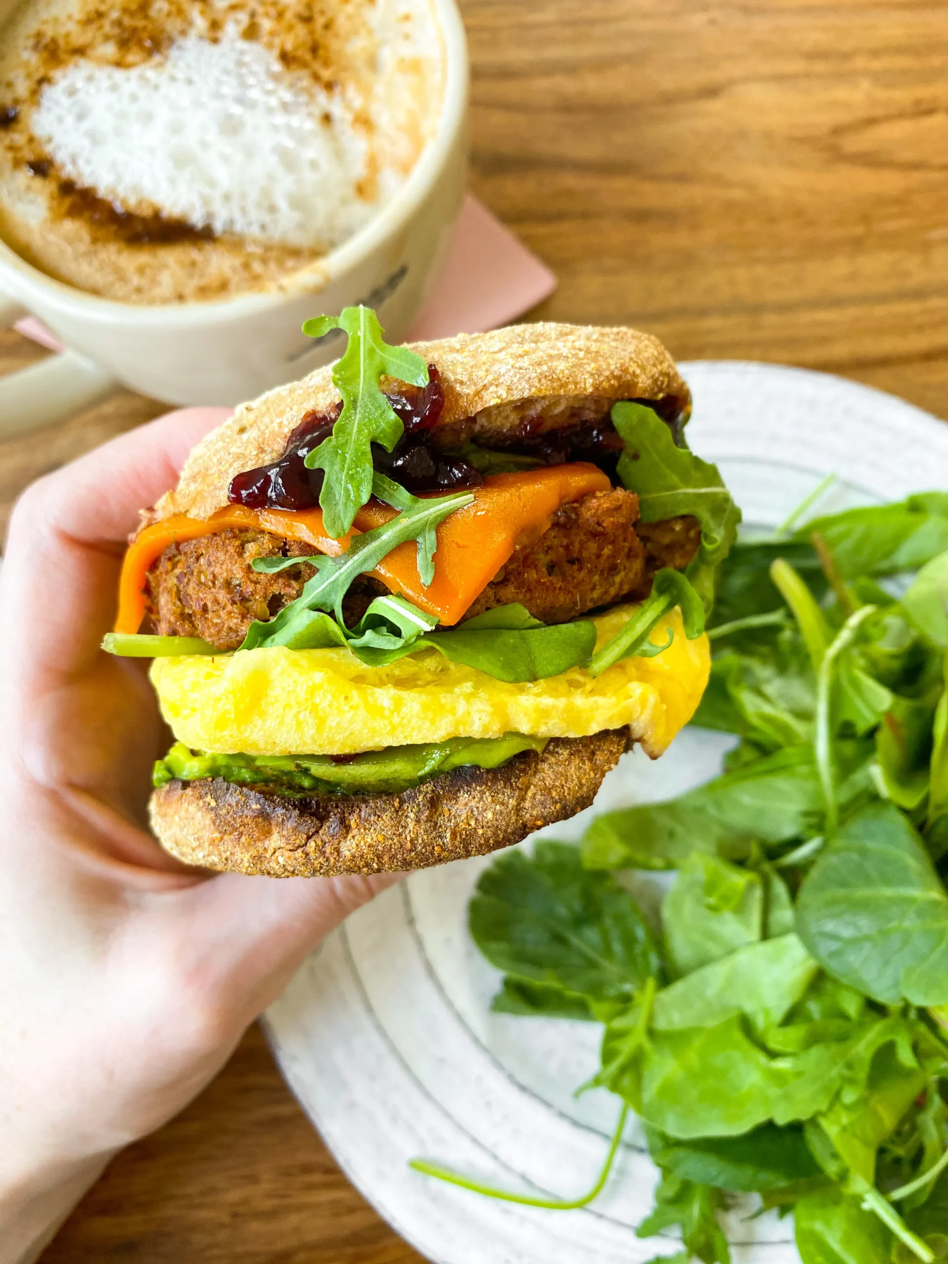 Kathy's Breakfast Sandwich for One