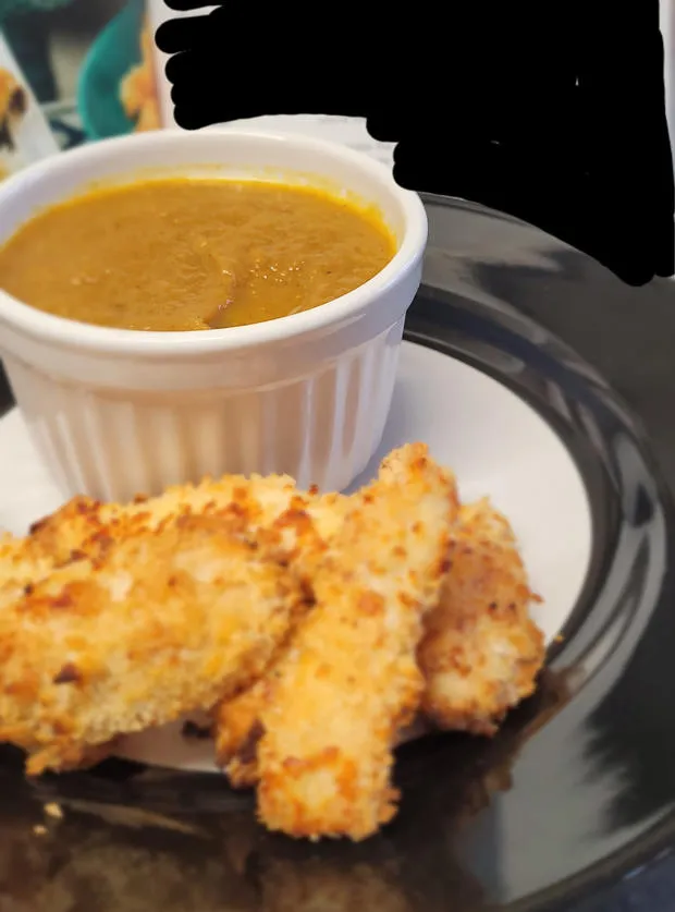 Katsu Chicken Nuggets and Curry Dip