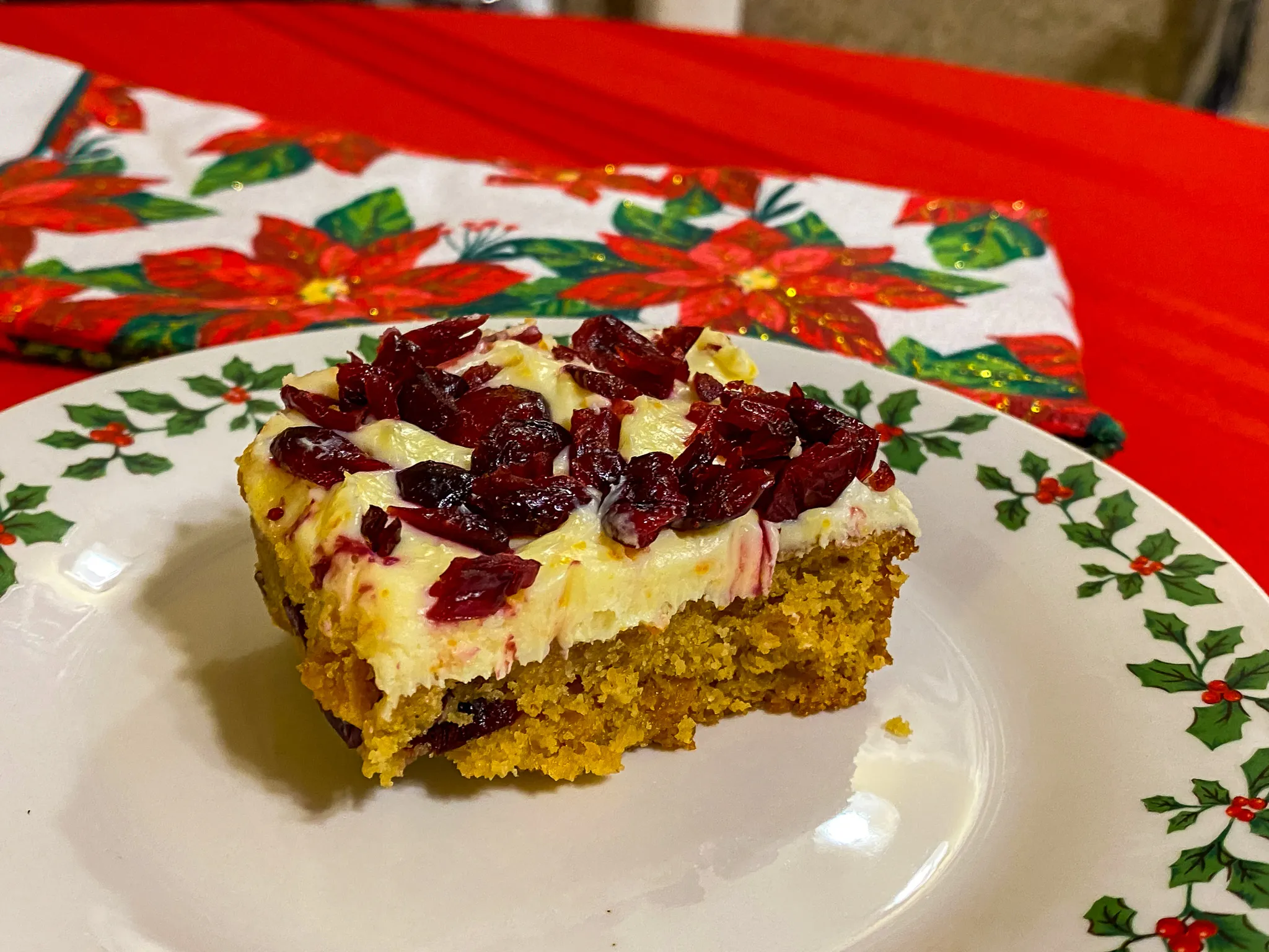Keto Cranberry Bliss Bars