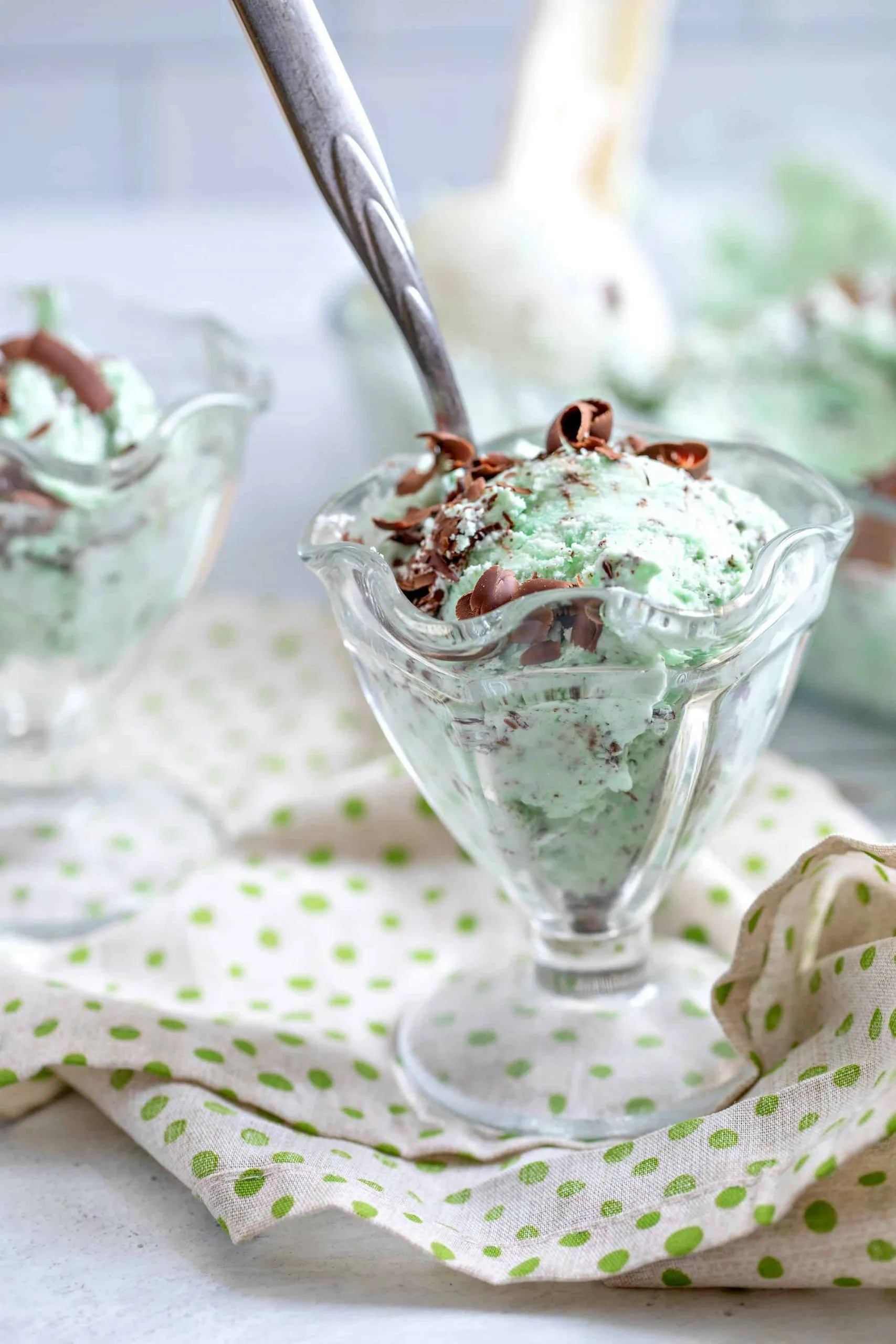 Keto Mint Chocolate Ice Cream