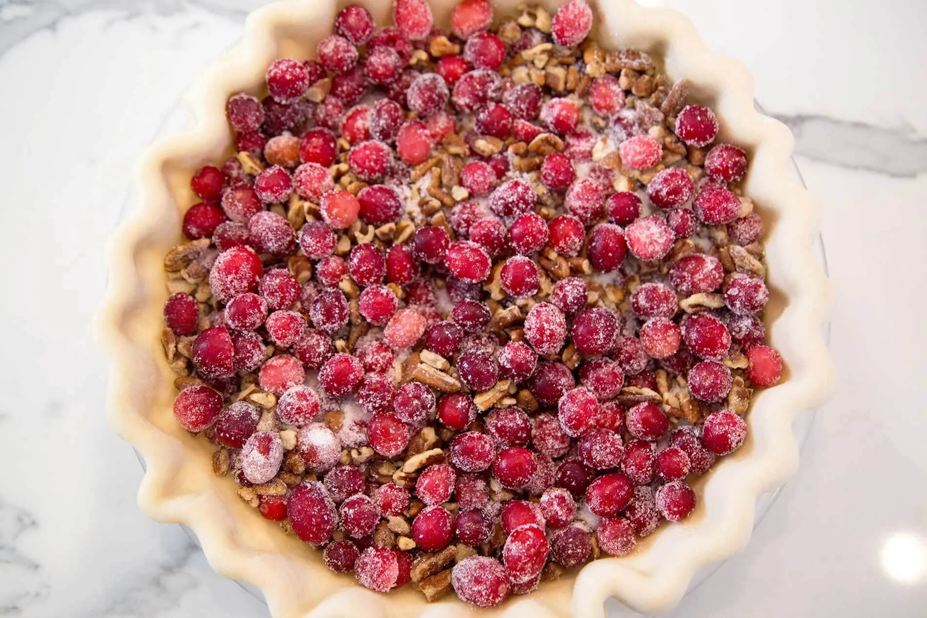 Keto Nantucket Cranberry Pie