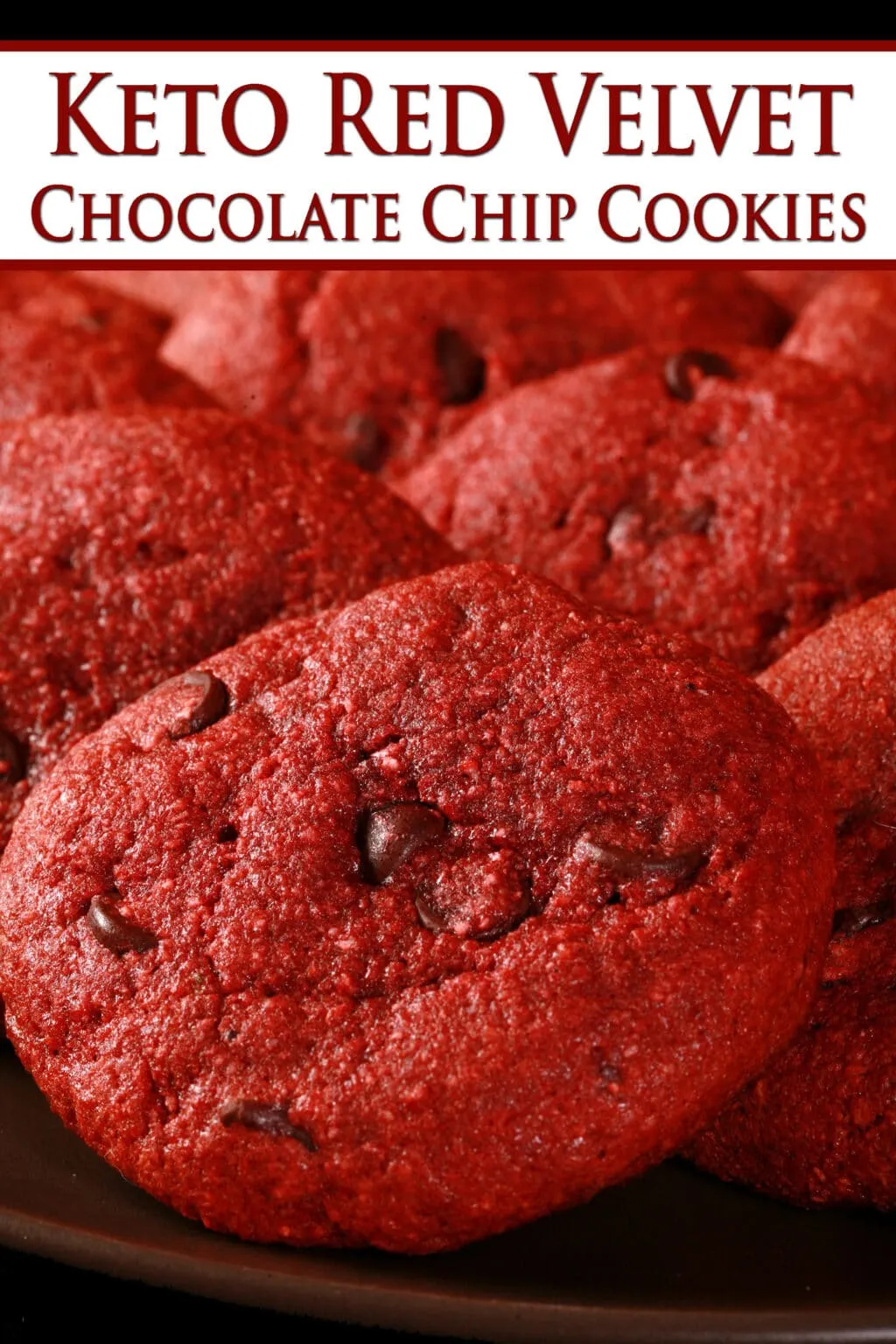 Keto Red Velvet Cookies
