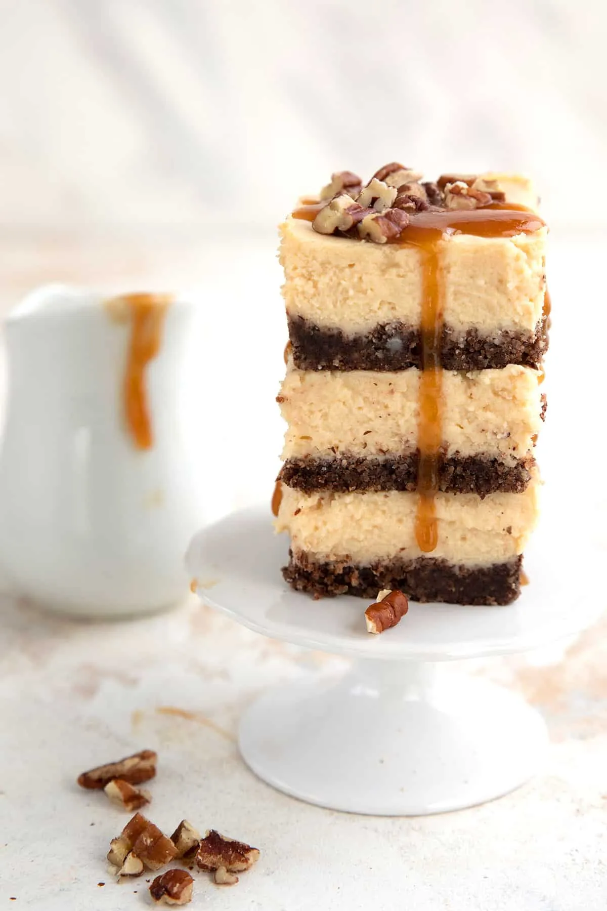 Keto Salted Caramel Cheesecake Bites