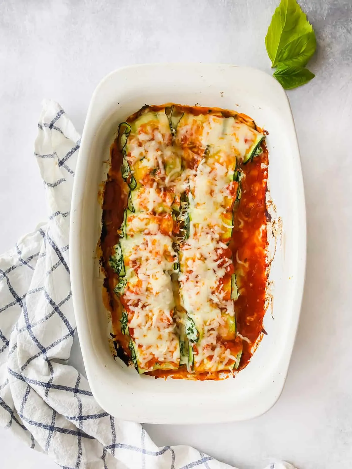 Keto Zucchini Cannelloni Low Carb Gluten Free