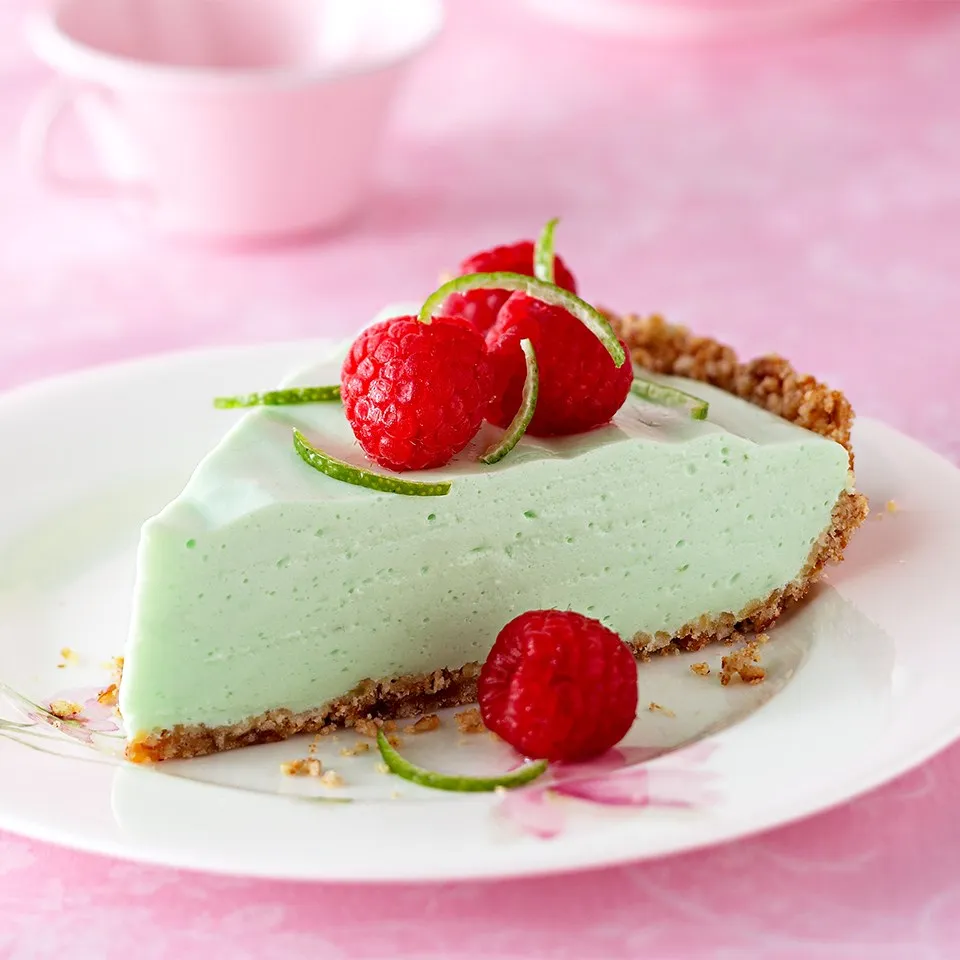 Key Lime Margarita Pie with a Pretzel Crust