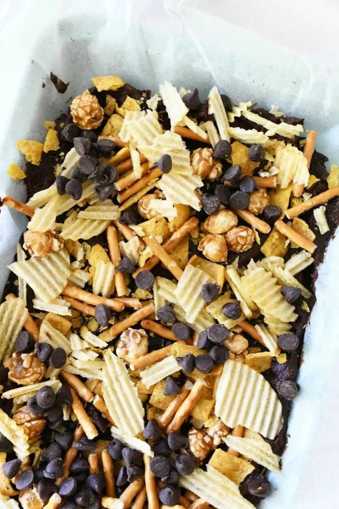 Kitchen Sink Junk Food Brownies