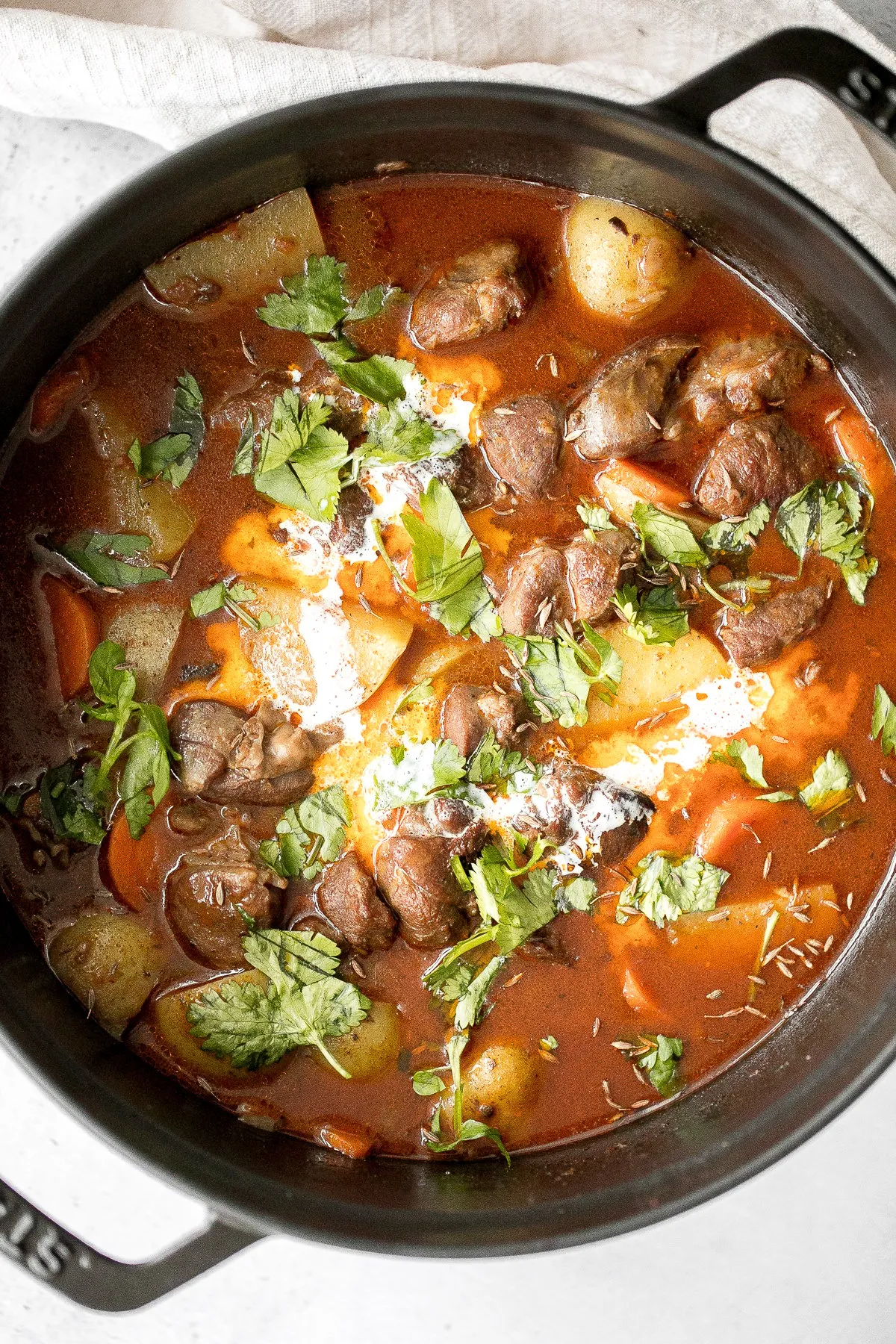 Lamb Curry with Coconut Milk
